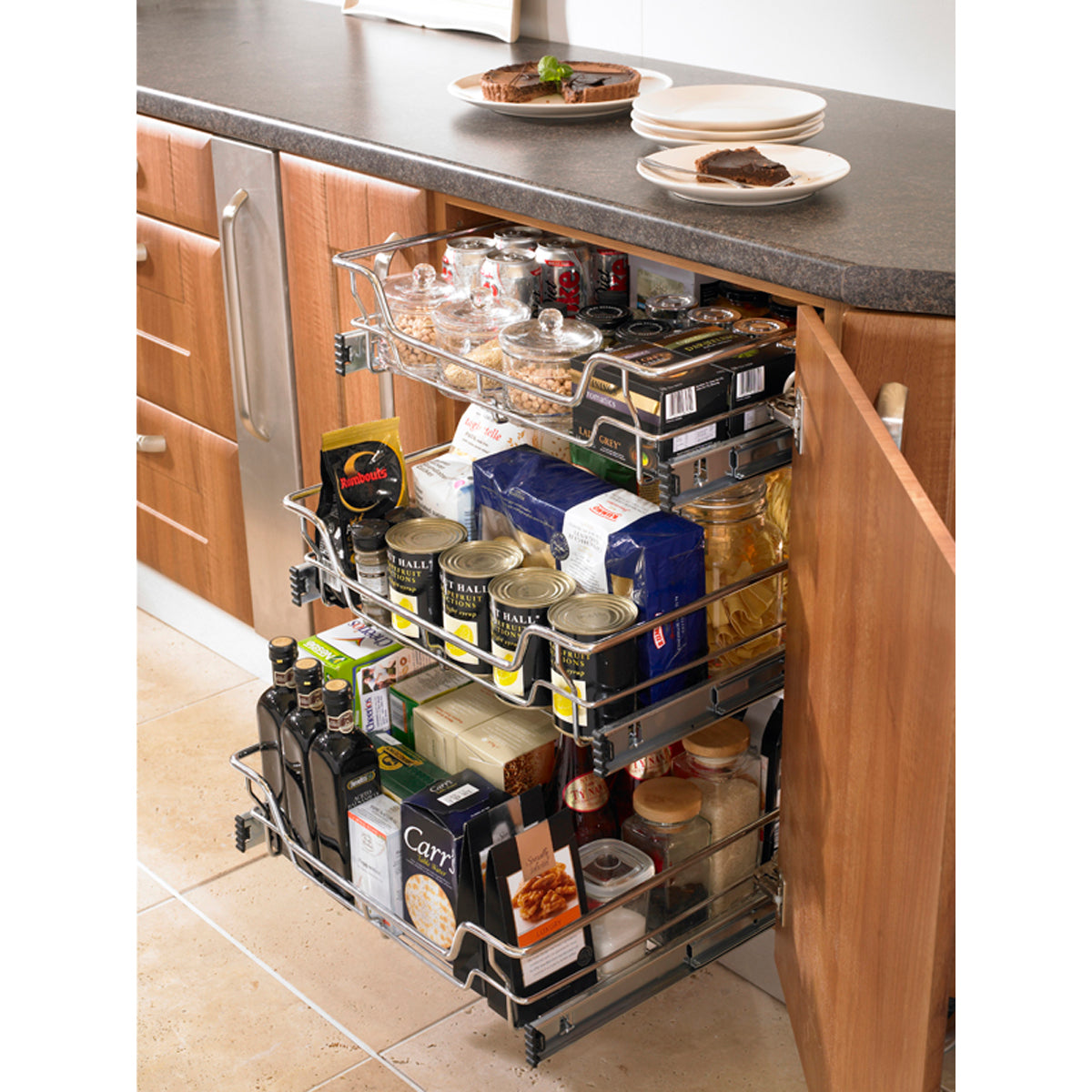PULLOUT STORAGE BASKET+RUN 300 CP