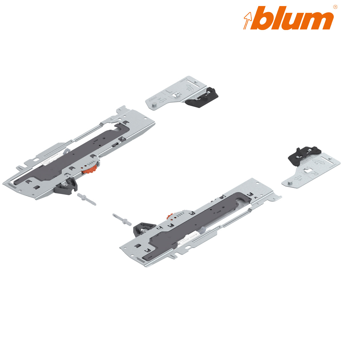 BLUM TANDEMBOX TIP-ON BLUMOTION SET 0350-0600 00-20KG L1