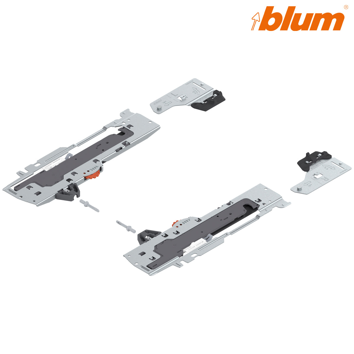 BLUM TANDEMBOX TIP-ON BLUMOTION SET 0350-0650 30-65KG L5