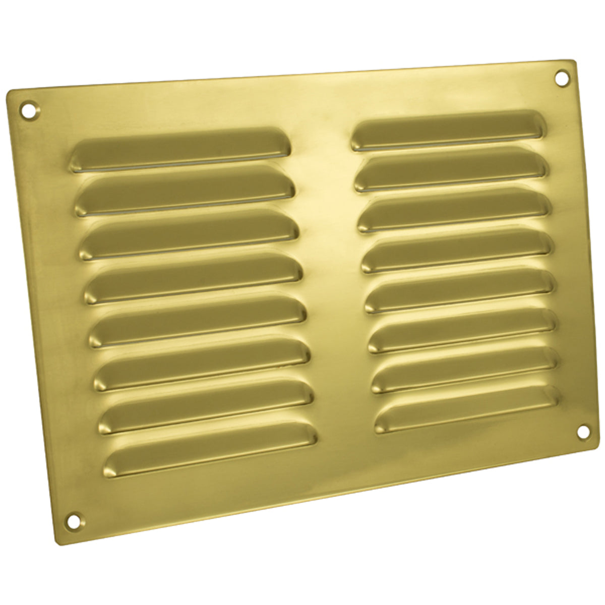 DISCONTINUED VENT HOOD LOUVRE RAD 242x165 PBR HL5 by CARLISLE BRASS