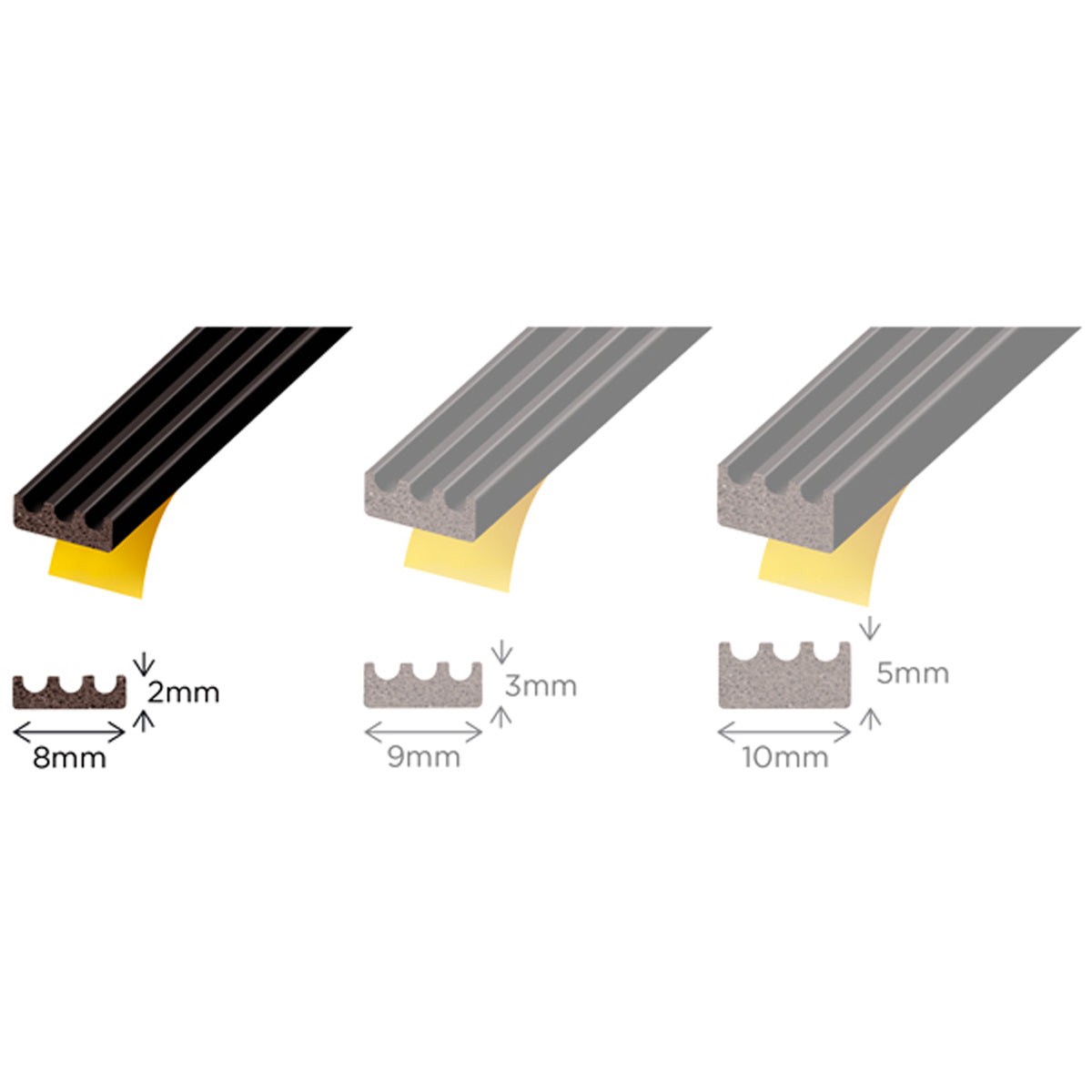 EXIGLAZE 30 GASKET 8x2x200m WHI