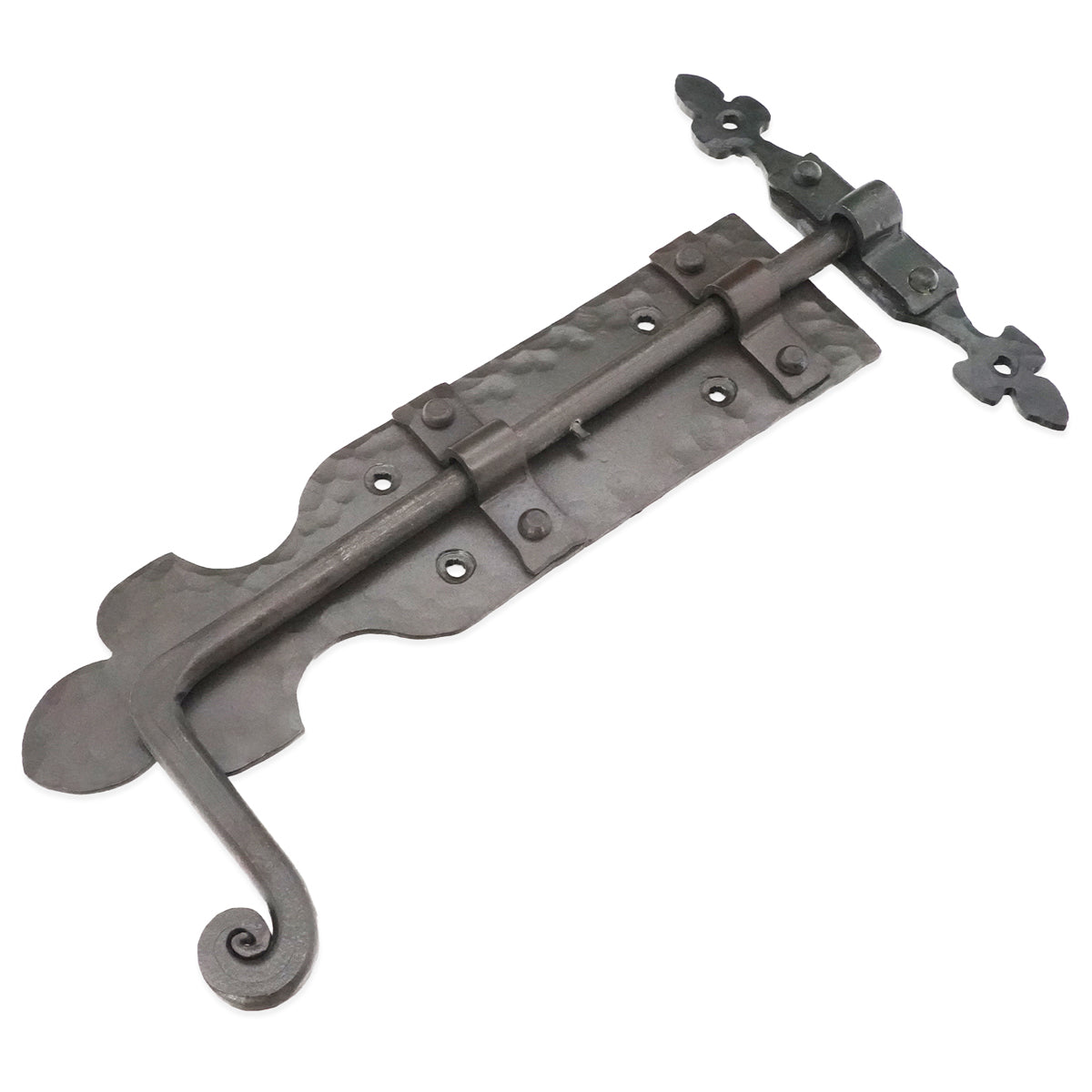 GOTHIC CABINET LOCK 75x250 MBK by Spira Brass