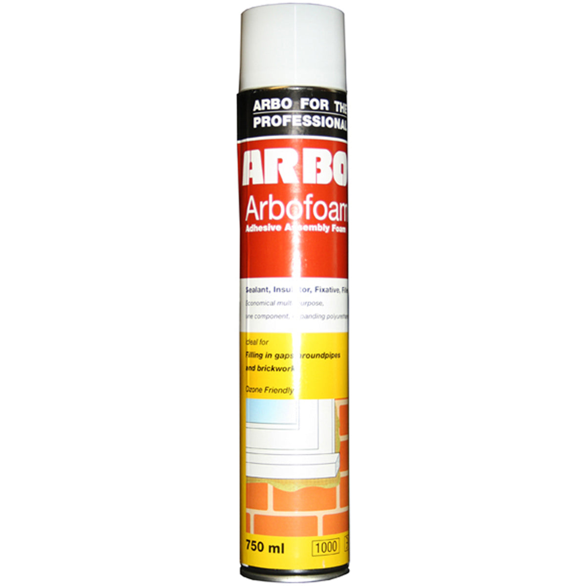 ARBO ARBOFOAM ADHESIVE 750ml GUN