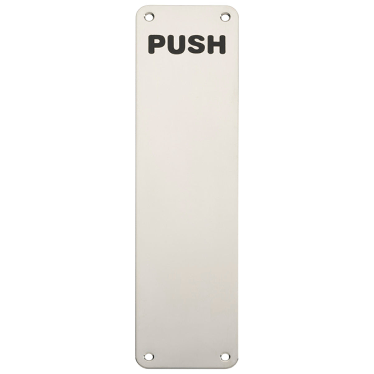 ESPEC FINGER PLATE PUSH 300x75 BSS FPP1302BSS by CARLISLE BRASS
