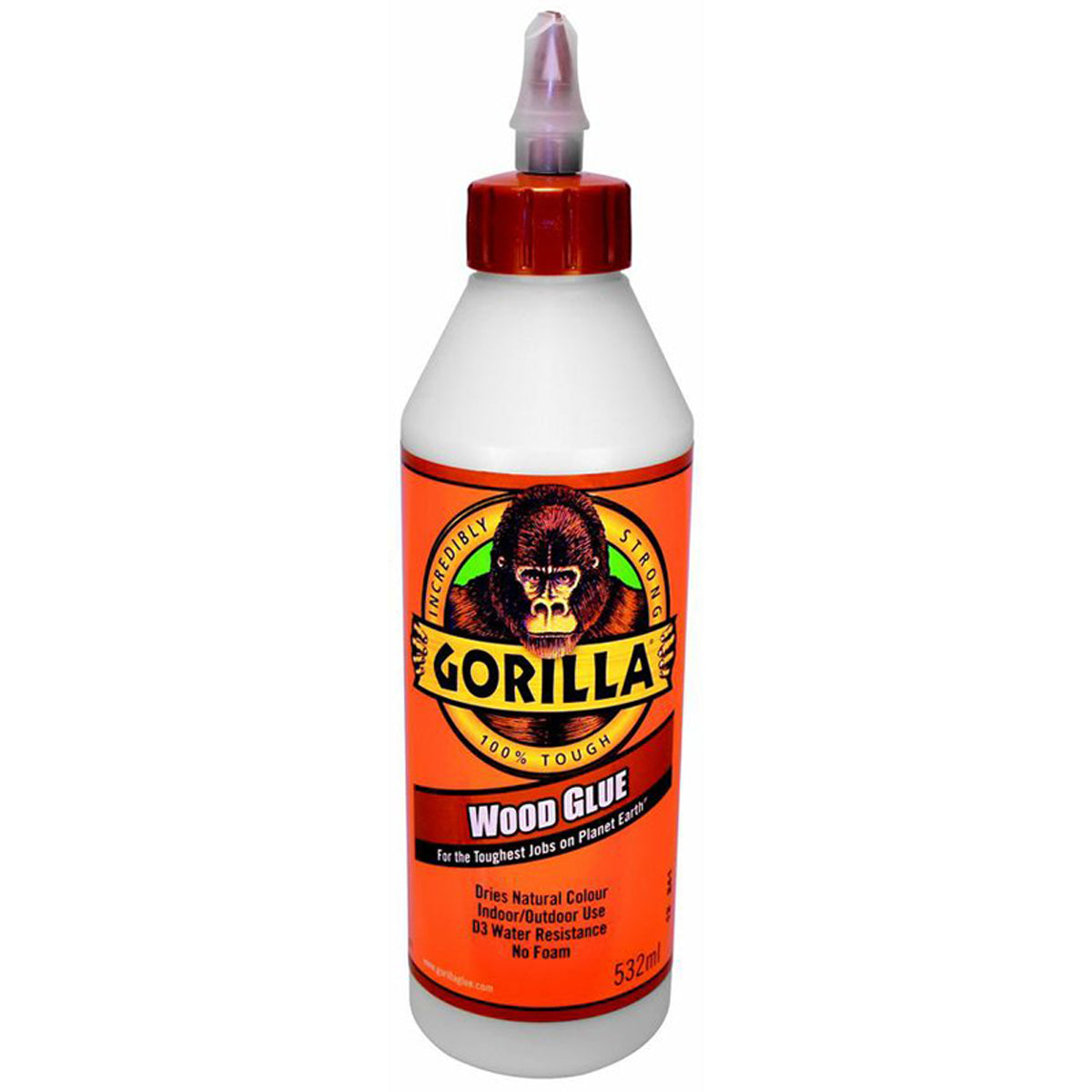 Gorilla Wood Glue PVA 532ml