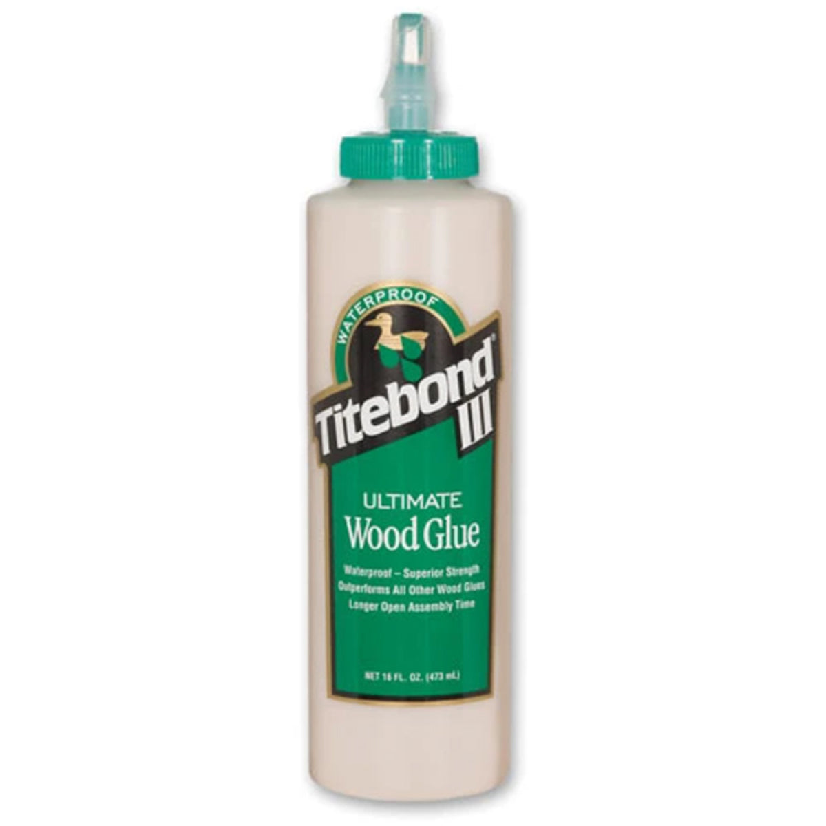 Titebond III Ultimate Wood Glue 473ml (16oz) – Type I Waterproof PVA Adhesive