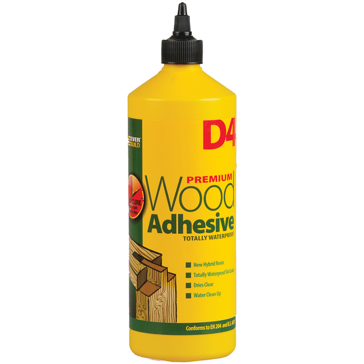 D4 GLUE WOODBOND 1L WHITE – GLU016A