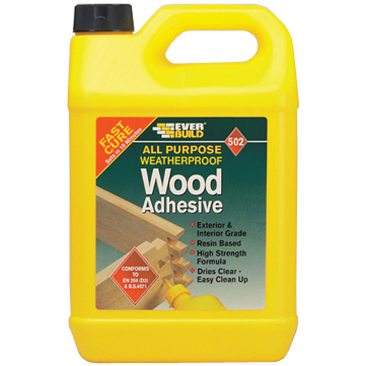 GLUE 502 PVA WOOD ADHESIVE 5L – GLU030A