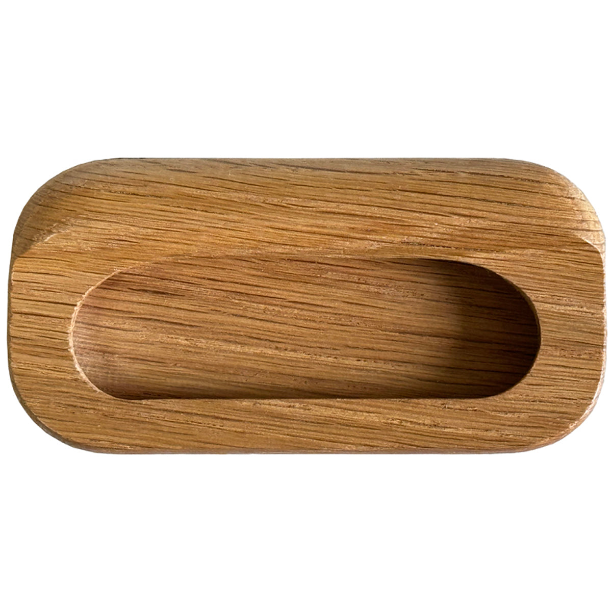 WOODEN INSET HND+LIP 111x52x23 OAK