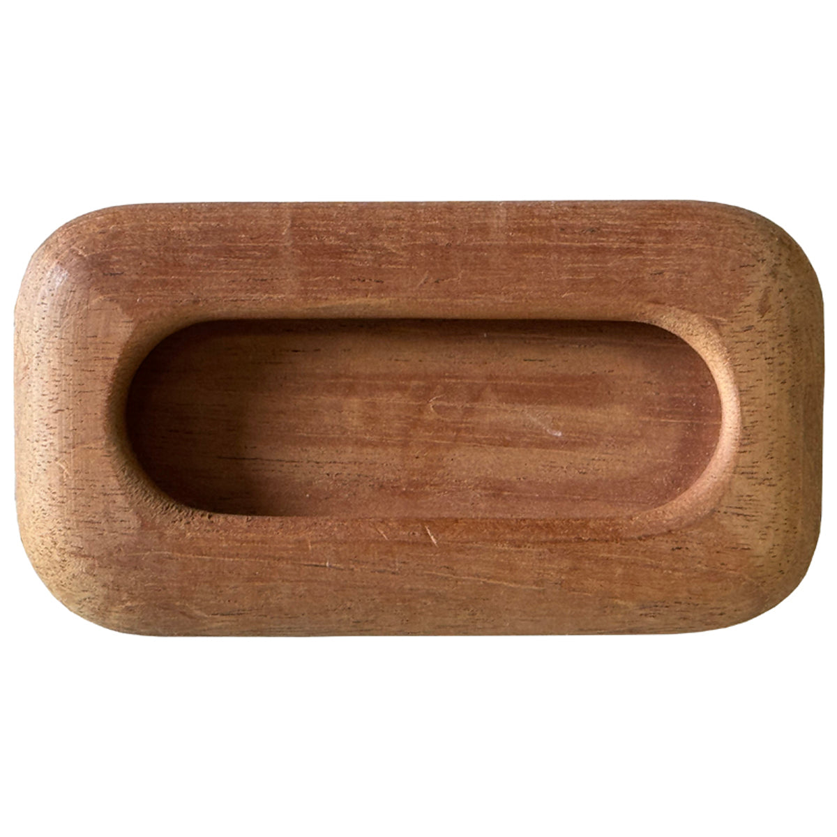 WOODEN INSET SQ 110x57x19 SAPELE