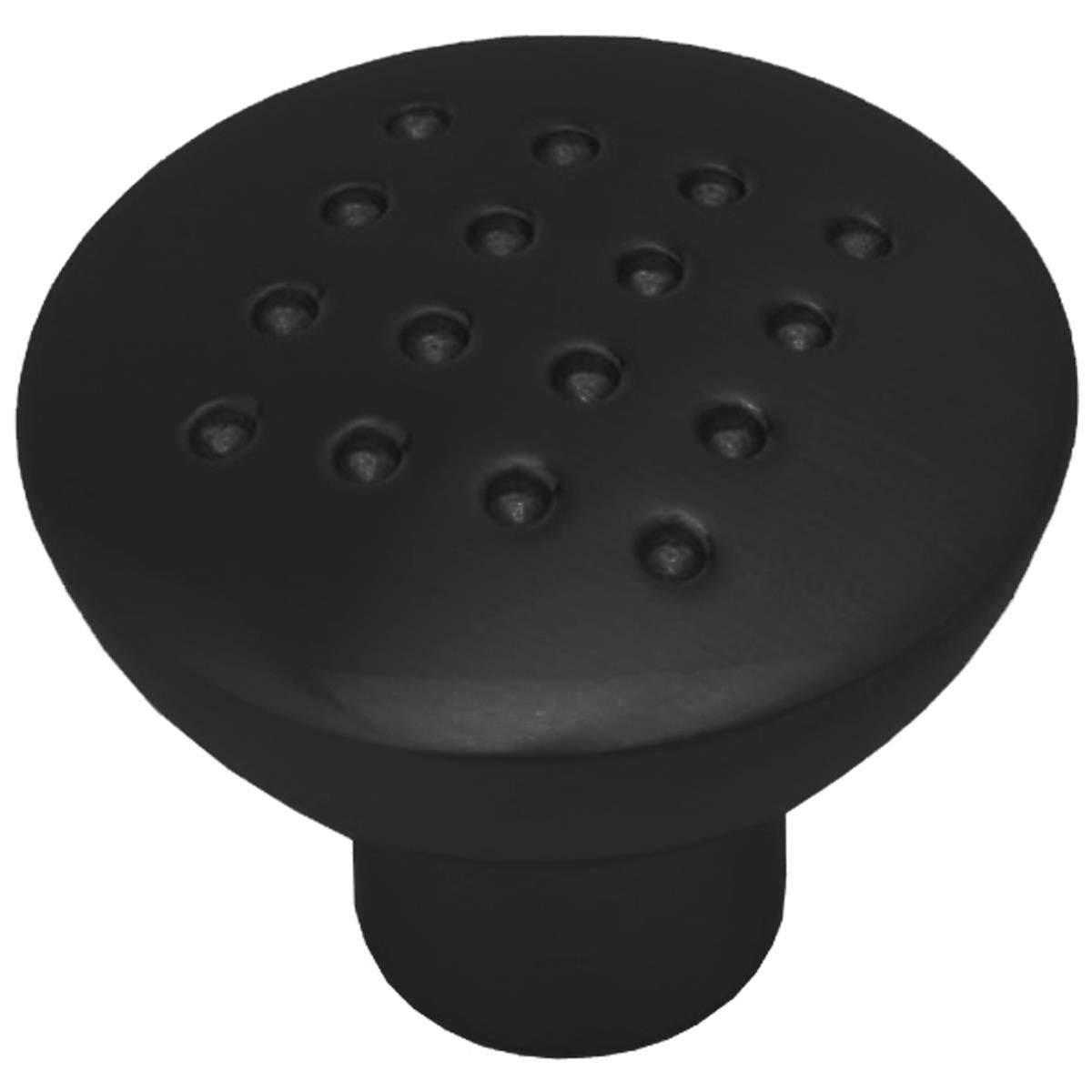 SPOTTY KNOB D33x27xD14 BLACK