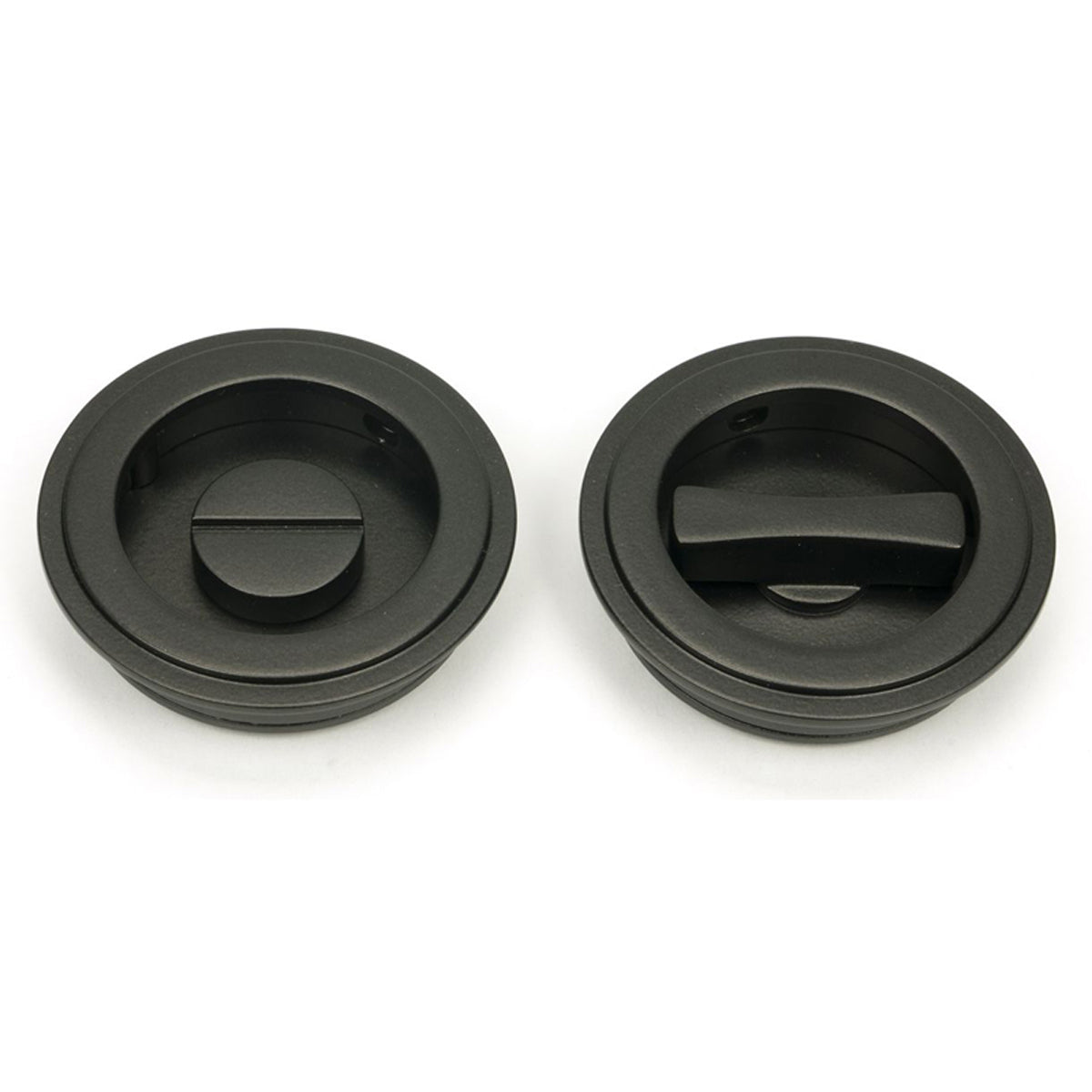 ROUND PULL PRIVACY ART DECO 60x13 AGBZ - 50128 by MARCHES (ANVIL) ARCHITECTURAL HARDWARE
