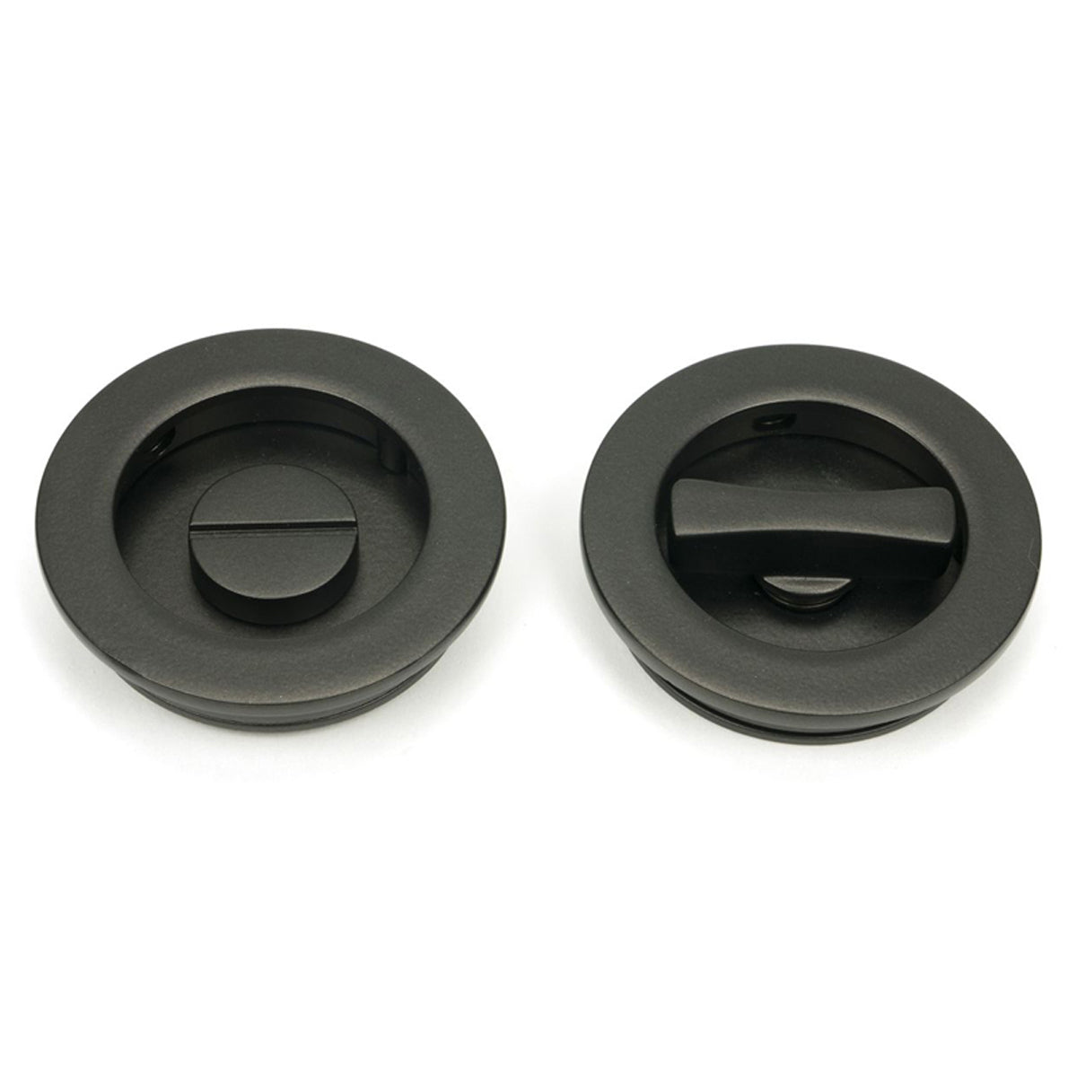 ROUND PULL PRIVACY PLAIN 60x13 AGBZ - 50130 by MARCHES (ANVIL) ARCHITECTURAL HARDWARE