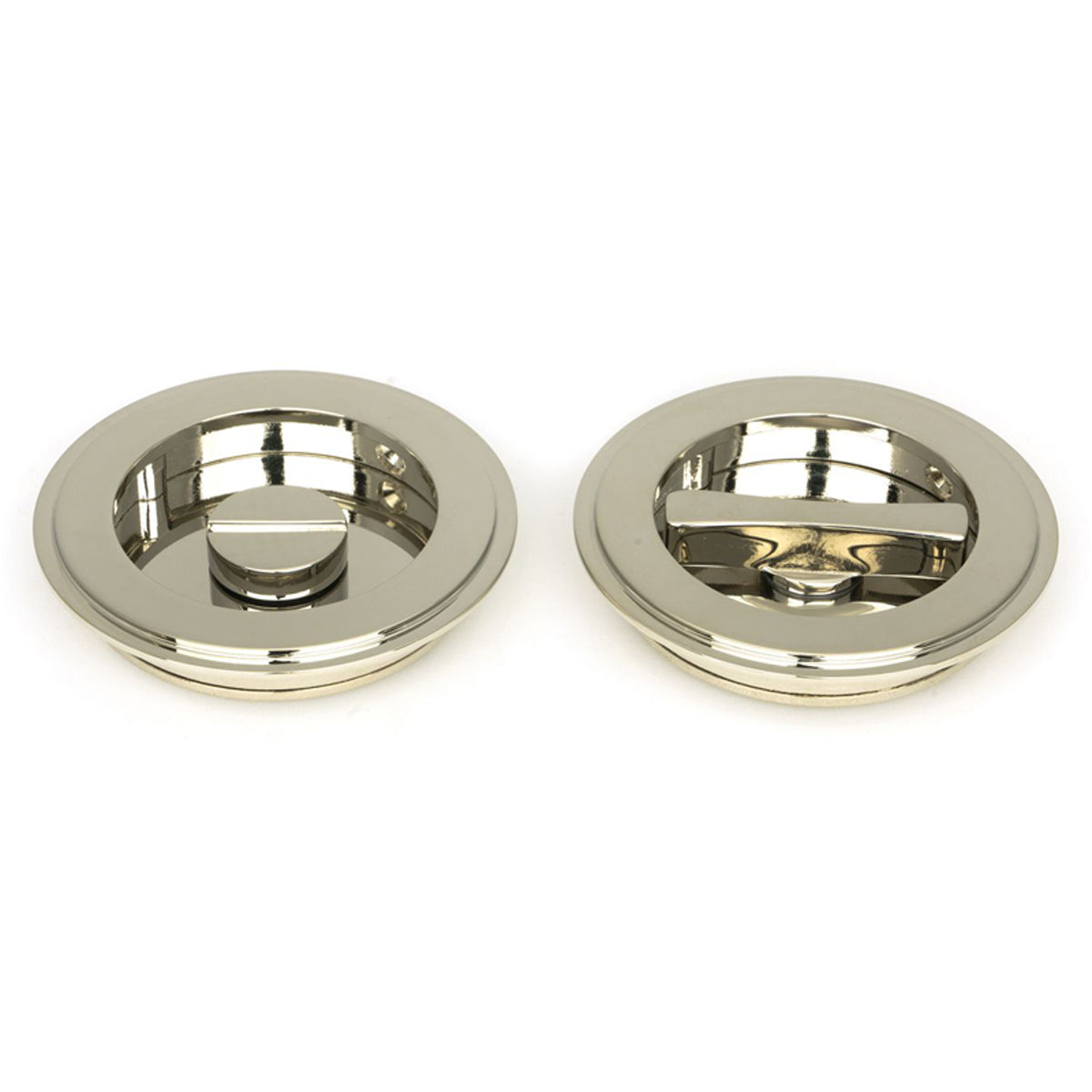 ROUND PULL PRIVACY ART DECO 75x13 PNP - 50165 by MARCHES (ANVIL) ARCHITECTURAL HARDWARE