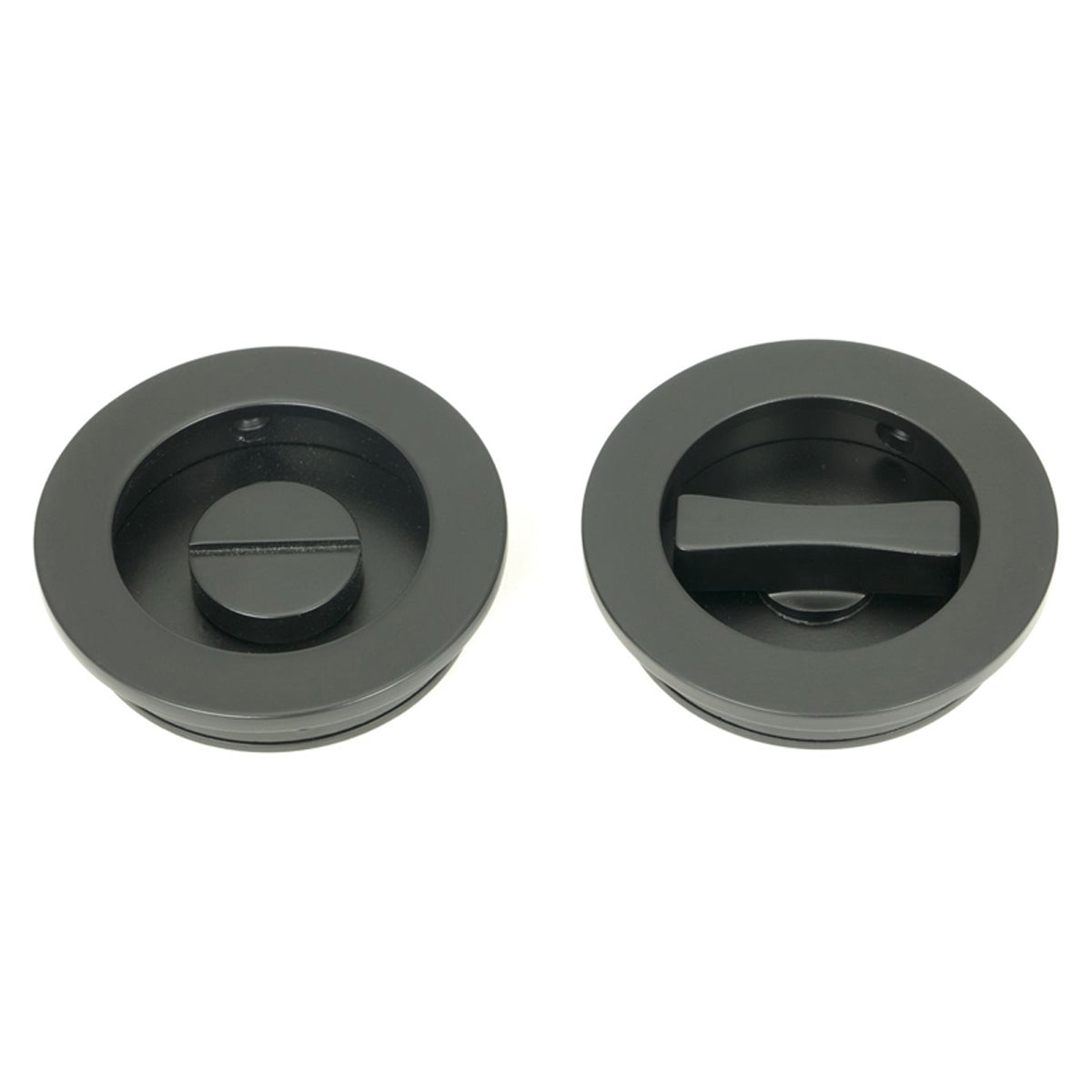 ROUND PULL PRIVACY PLAIN 60x13 MBK