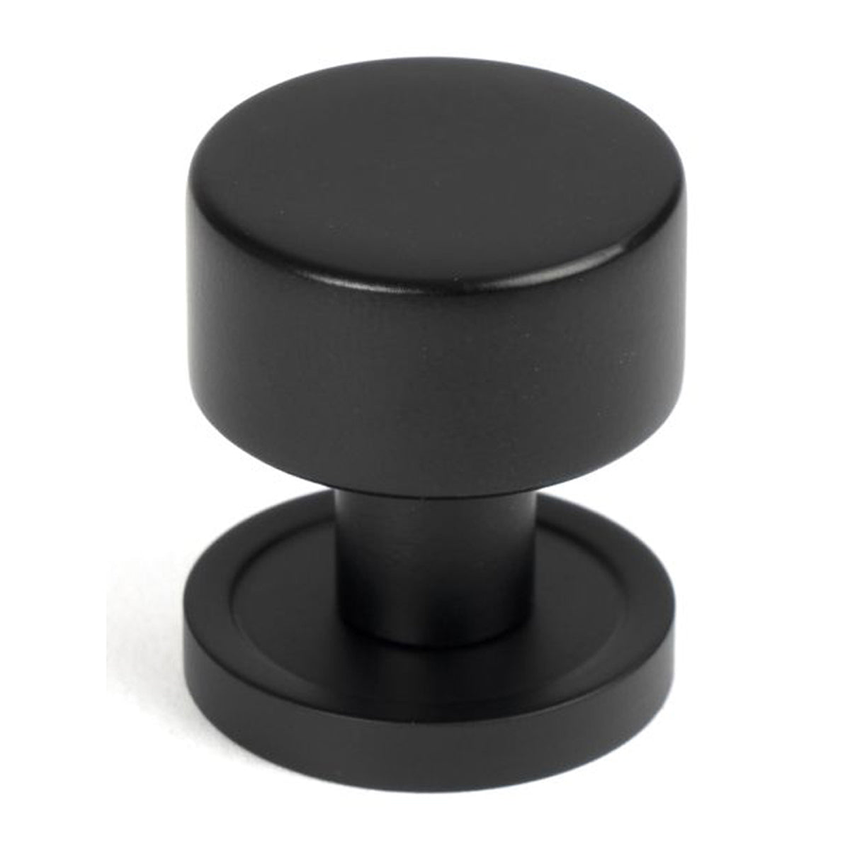 KELSO CABINET KNOB PLAIN 25x25 MBK - 50337 by MARCHES (ANVIL) ARCHITECTURAL HARDWARE