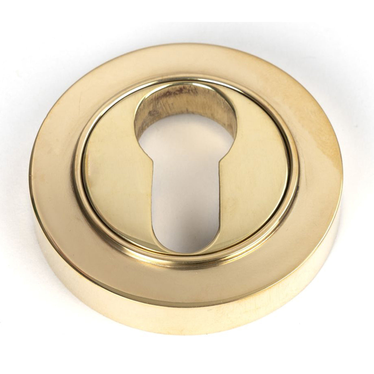 ESCUTCHEON ROUND EURO CNC PLAIN 53x8 PBR