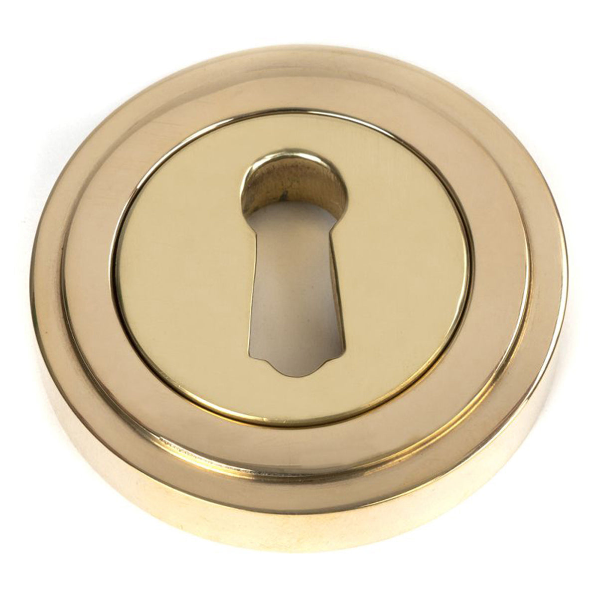 ESCUTCHEON ROUND CNC ART DECO 53x8 PBR