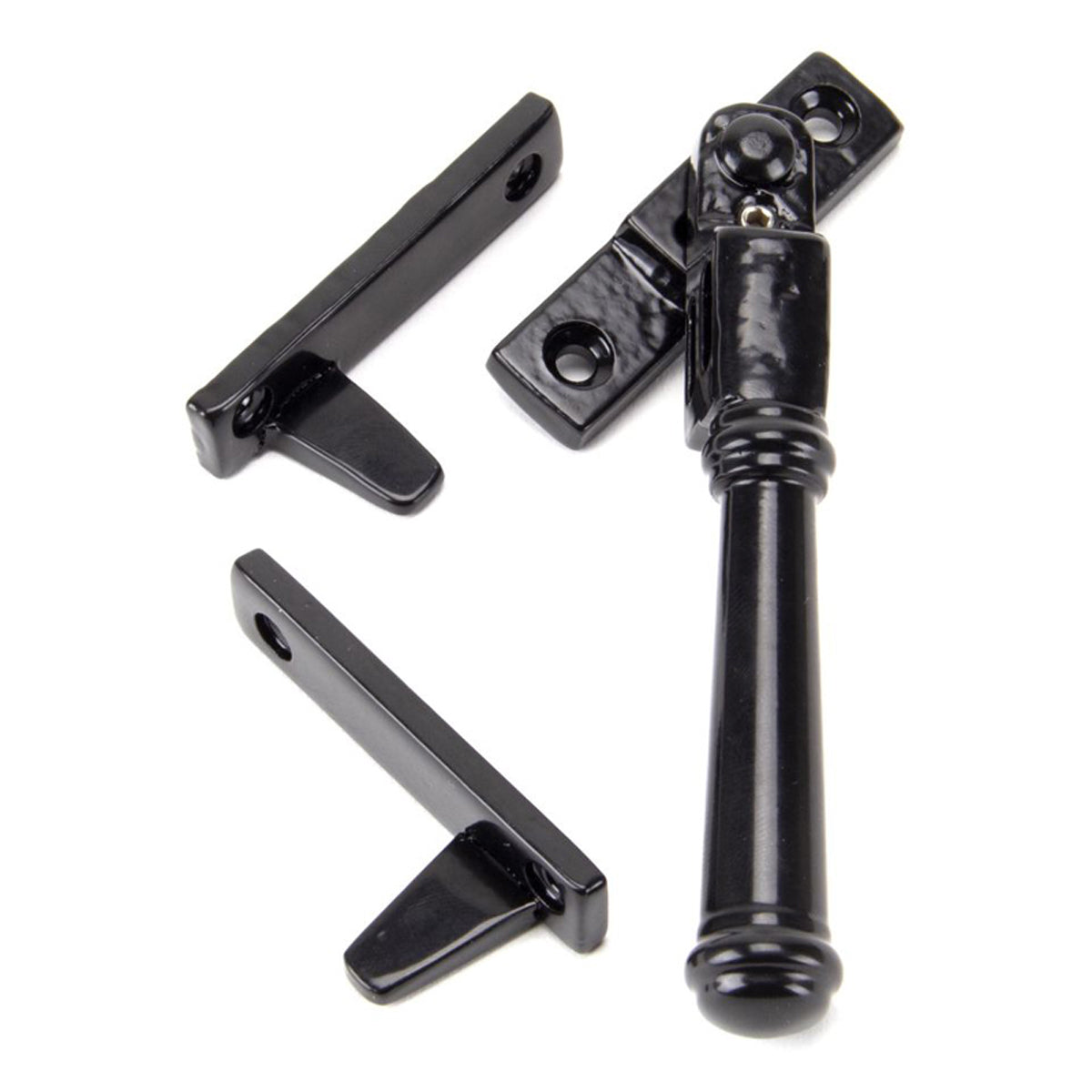 REGENCY NIGHT-VENT LOCKING FASTENER 142x17x35 BLK