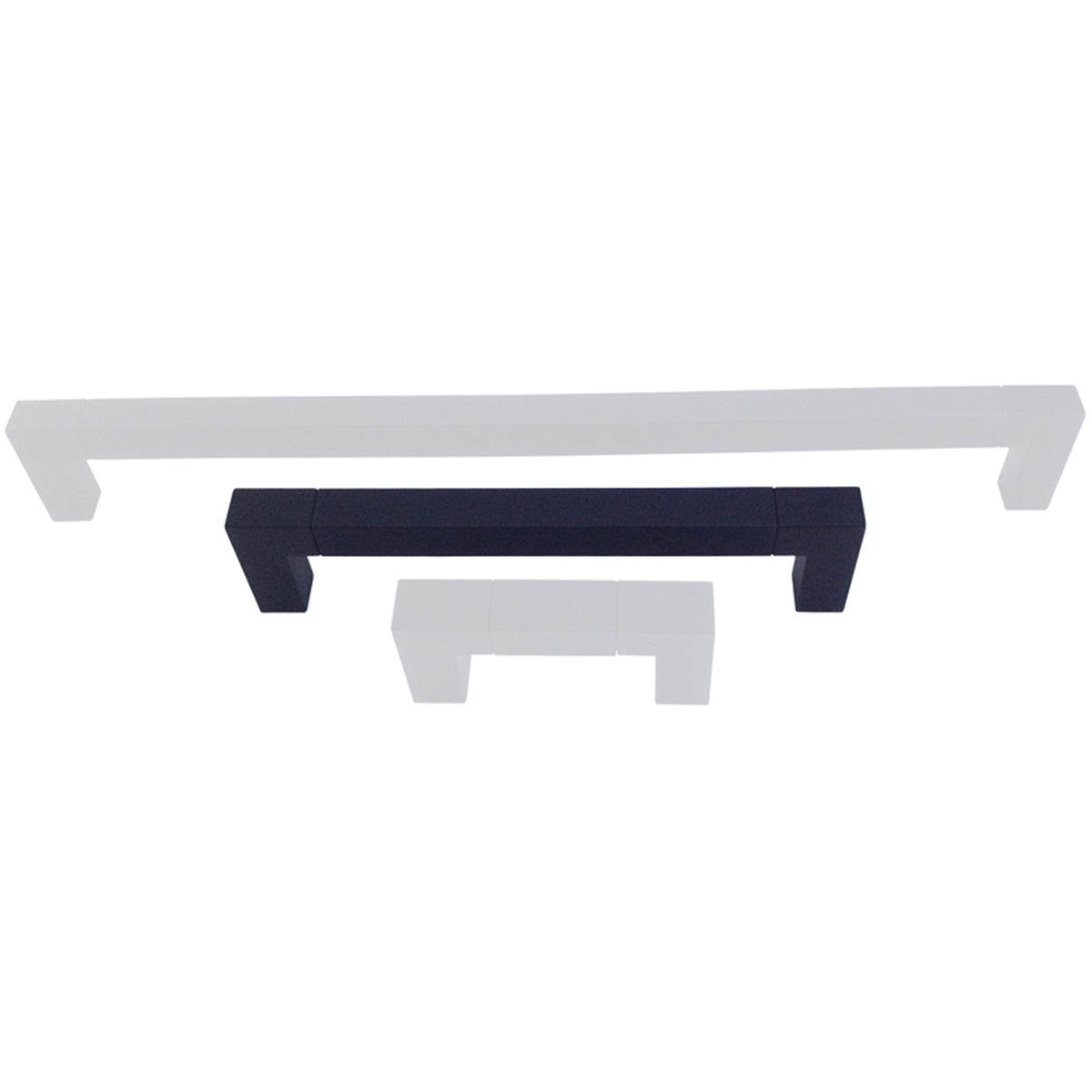 BVM DRAWER HANDLE M395 160HC BLK