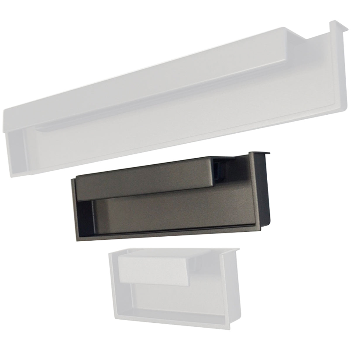 BVM DRAWER HANDLE M433 96HC ANTH