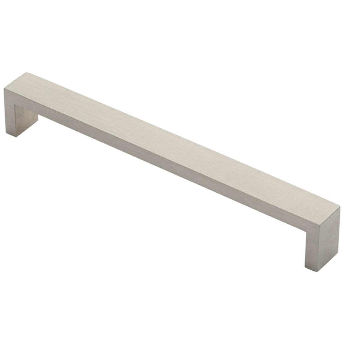 DISCONTINUED RECTANG D HANDLE 192HC 200x30 SSS FTD2550DSS by CARLISLE BRASS