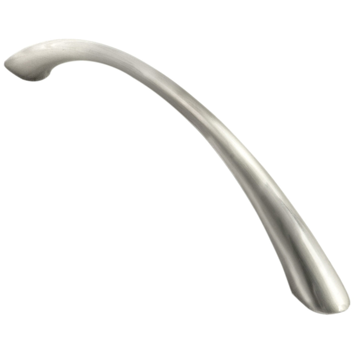 WAISTED BOW HANDLE 128HC 157x30 SNP FTD2010BSN by CARLISLE BRASS