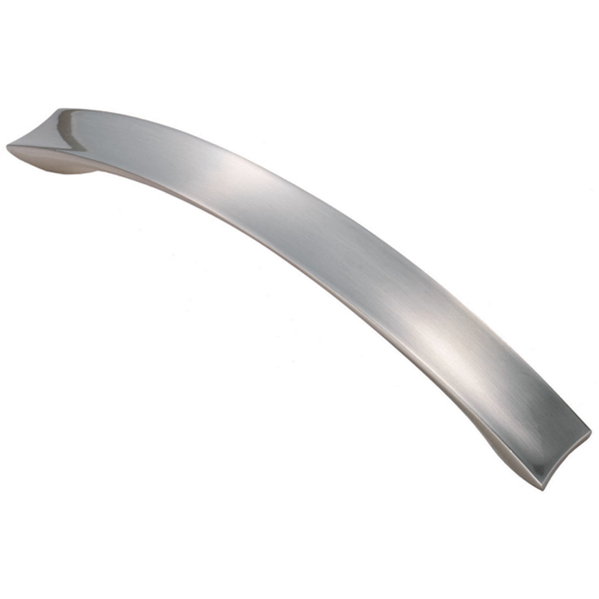 DISCONTINUED CONCAVE BOW HANDLE 128HC 162x24 SNP FTD2040ASN by CARLISLE BRASS