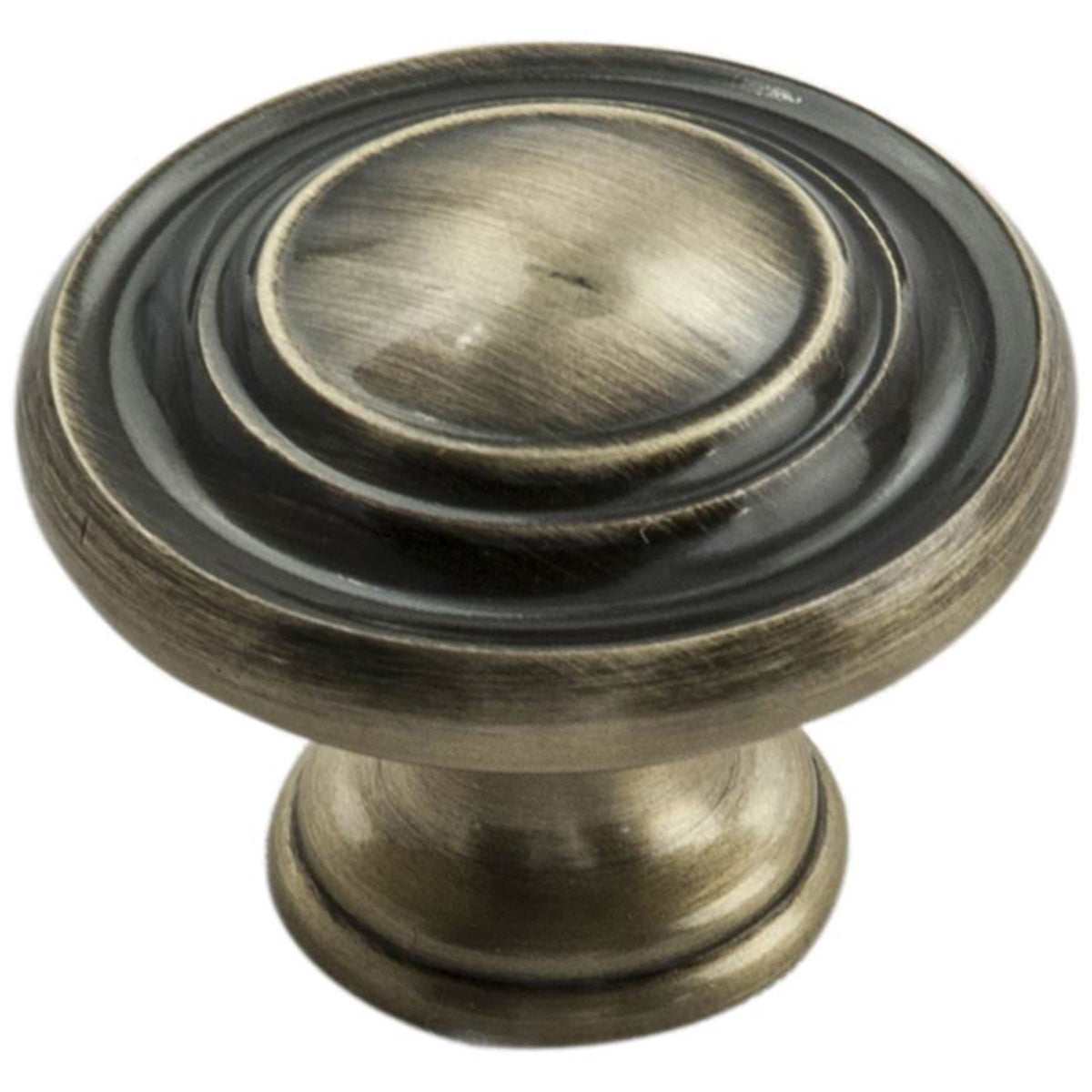 TRAD PATTERN KNOB D32x24xD19 ABB FTD515ABB by CARLISLE BRASS