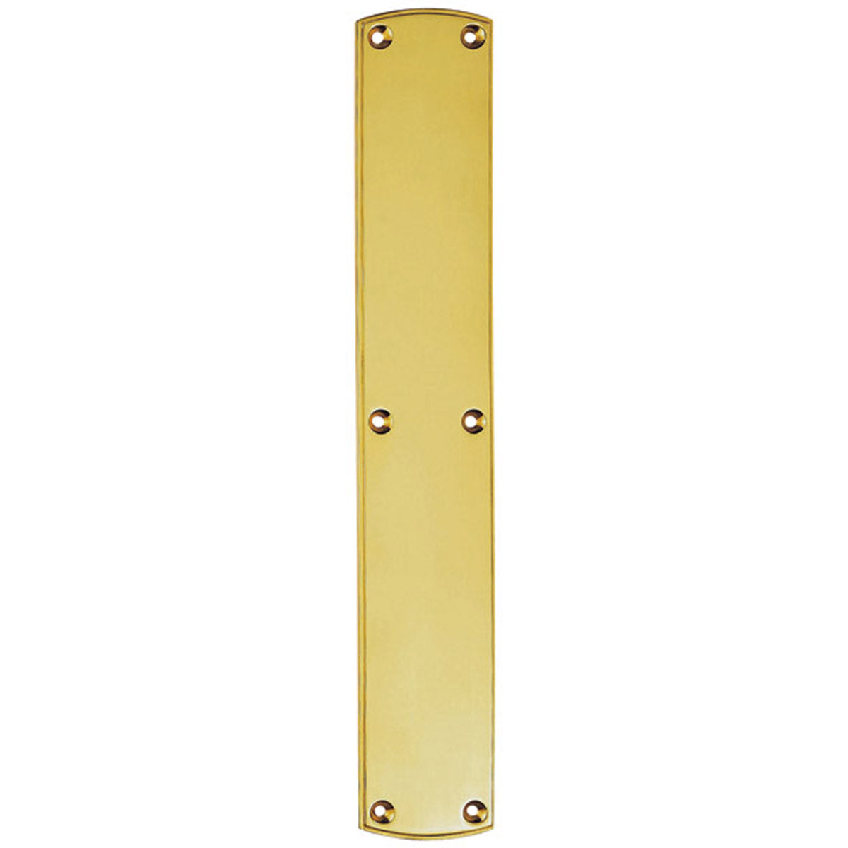 LARGE PUSH PLATE 457x75x5 PBR PF102 by CARLISLE BRASS