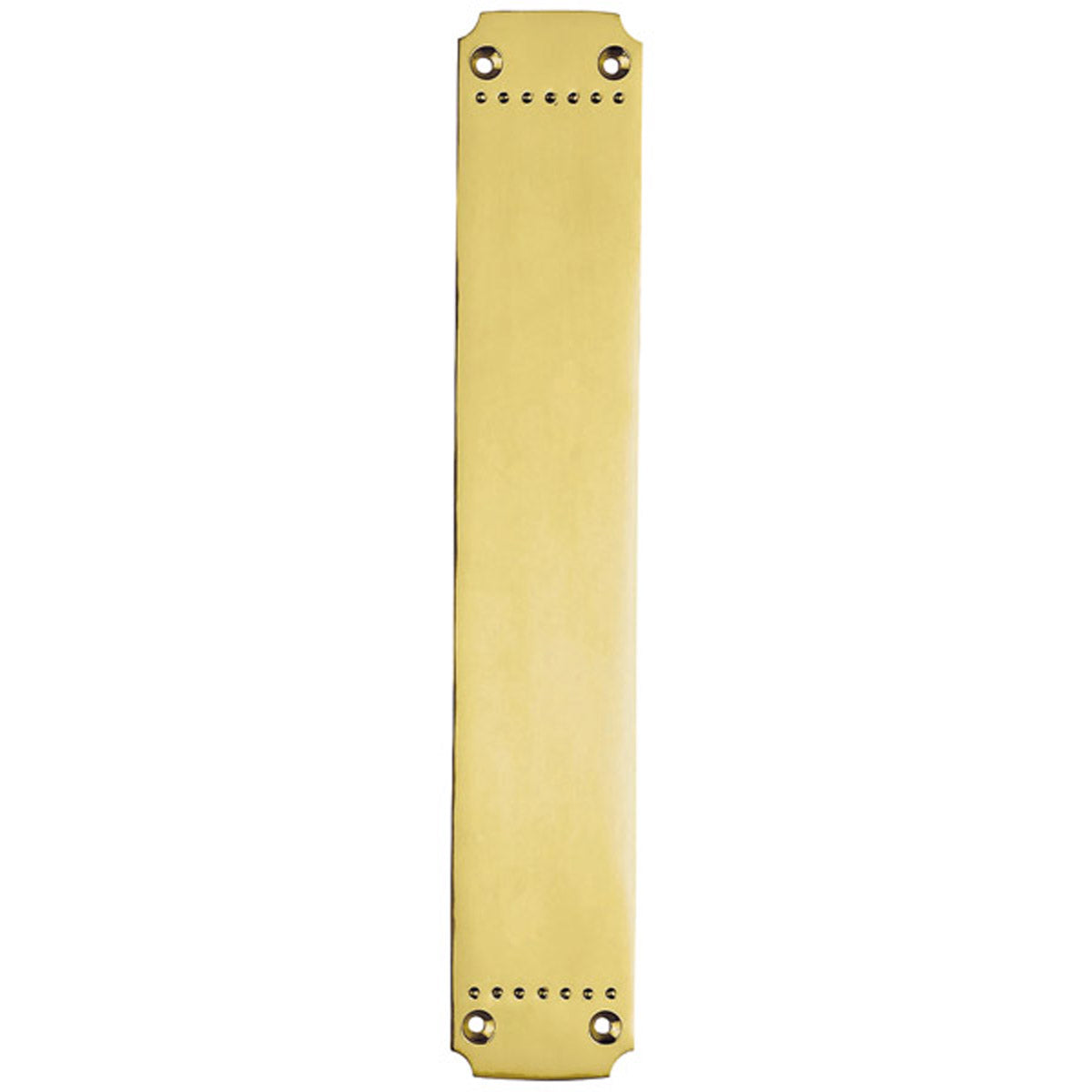 LAURIN FINGER PLATE 370x64x6 PBR PF110 by CARLISLE BRASS