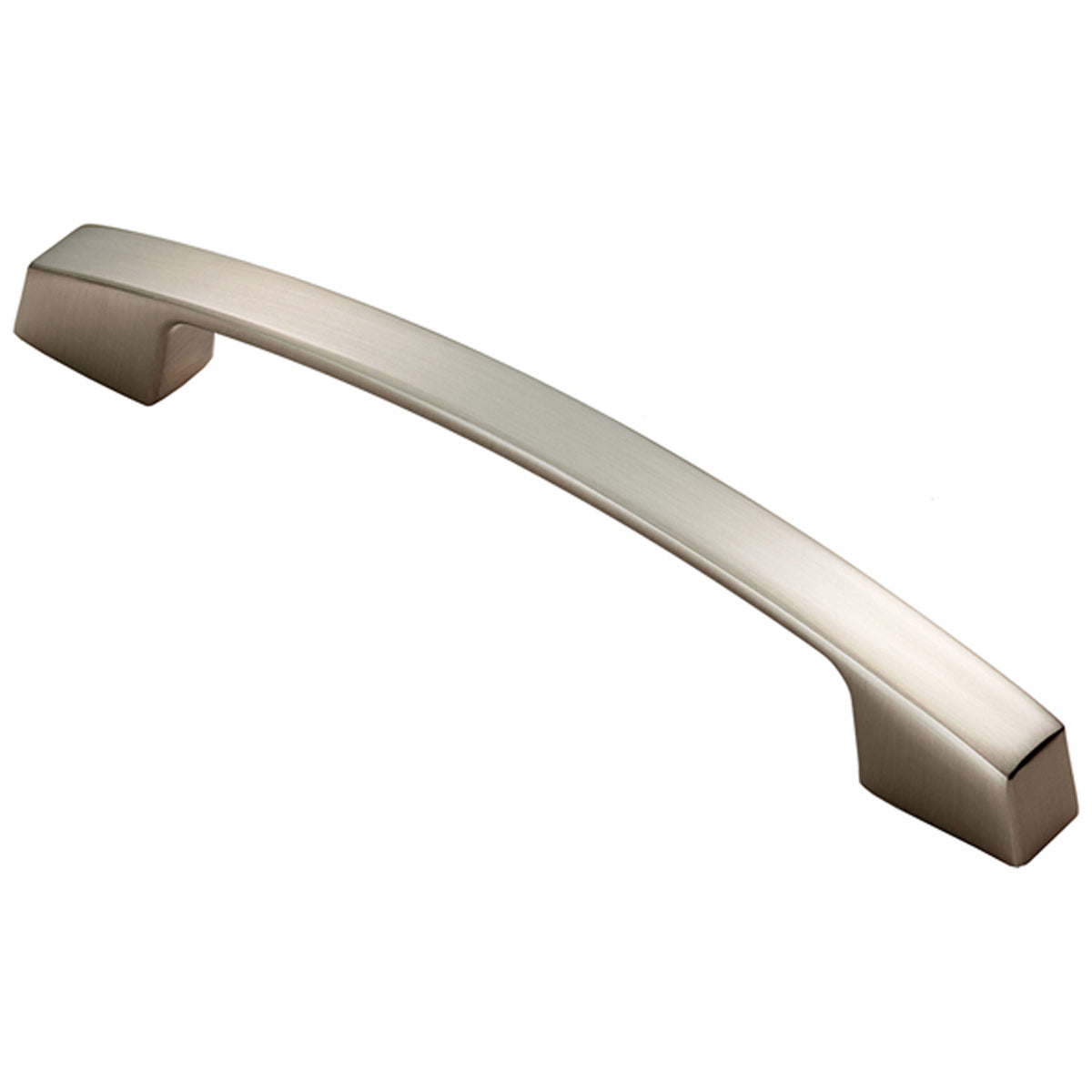 BRIDGE PULL HANDLE 128HC 169x14 SNP FTD3165BSN by CARLISLE BRASS