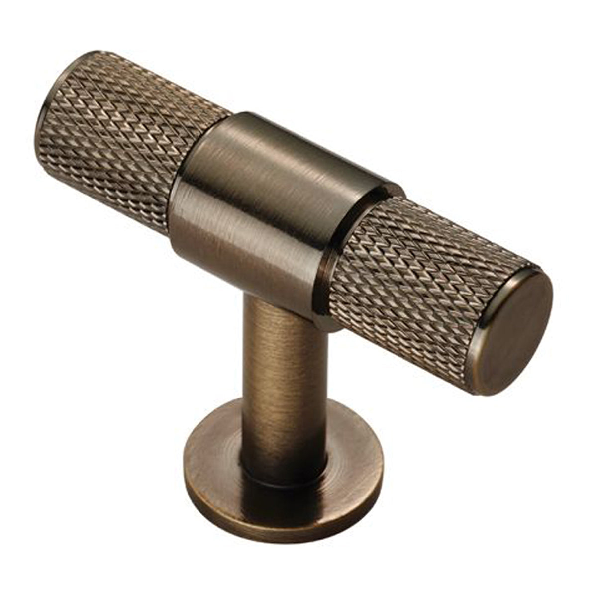 KNURLED T-BAR KNOB 50x40xD13 ABR FTD701AB by CARLISLE BRASS
