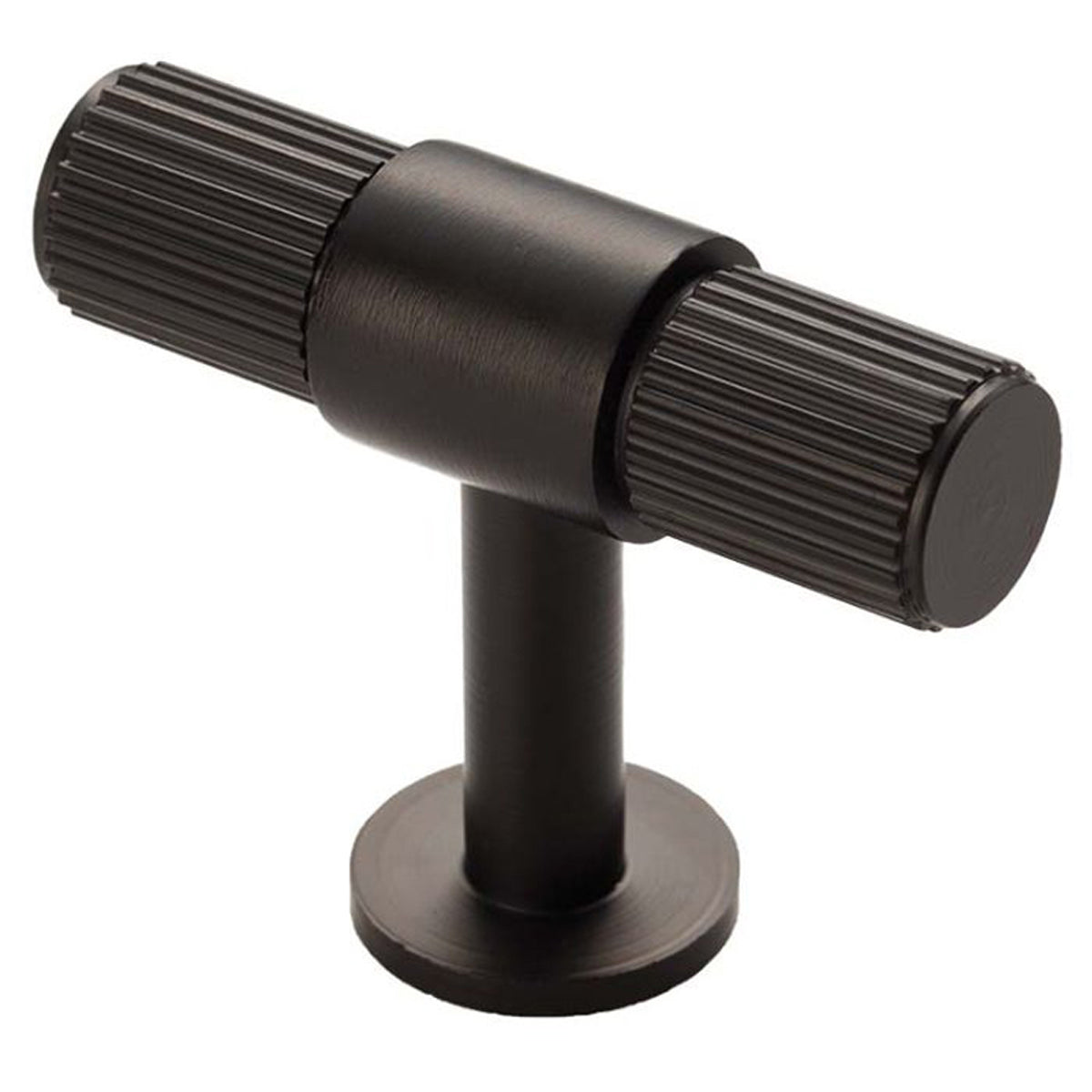 LINES T-BAR KNOB 50x39 MBK FTD711MB by CARLISLE BRASS