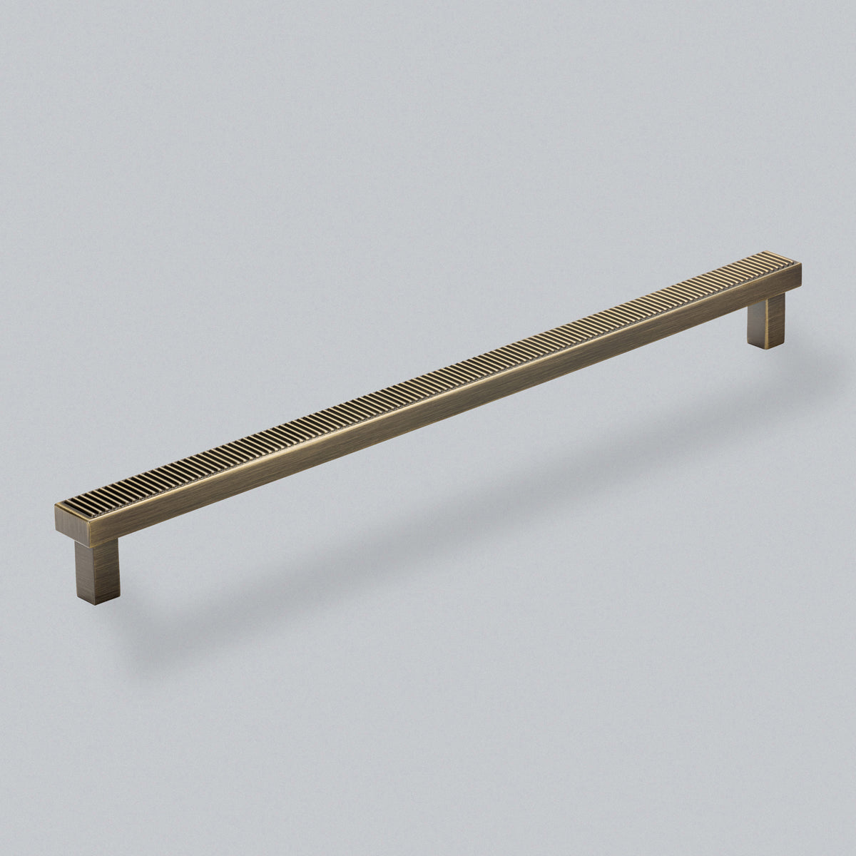 H&H BARRINGTON PULL HANDLE RIBBED 320HC 340x20x35 DBRB - GBAP320DBB