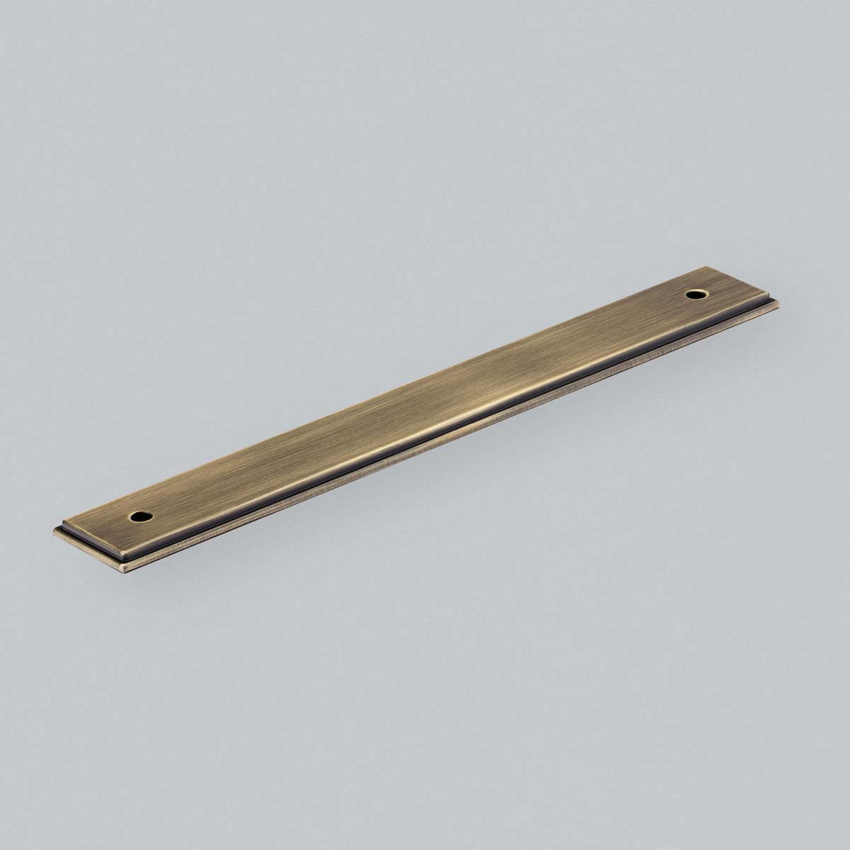 H&H BARRINGTON PULL BACKPLATE 160HC 190x25x4 DBRB - GU01BP160DBB