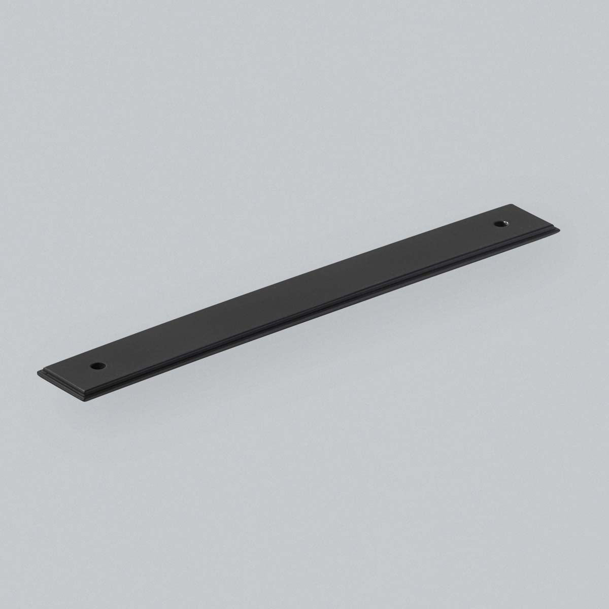 H&H BARRINGTON BACKPLATE 160HC 190x25x4 MBK - GU01BP160MBL