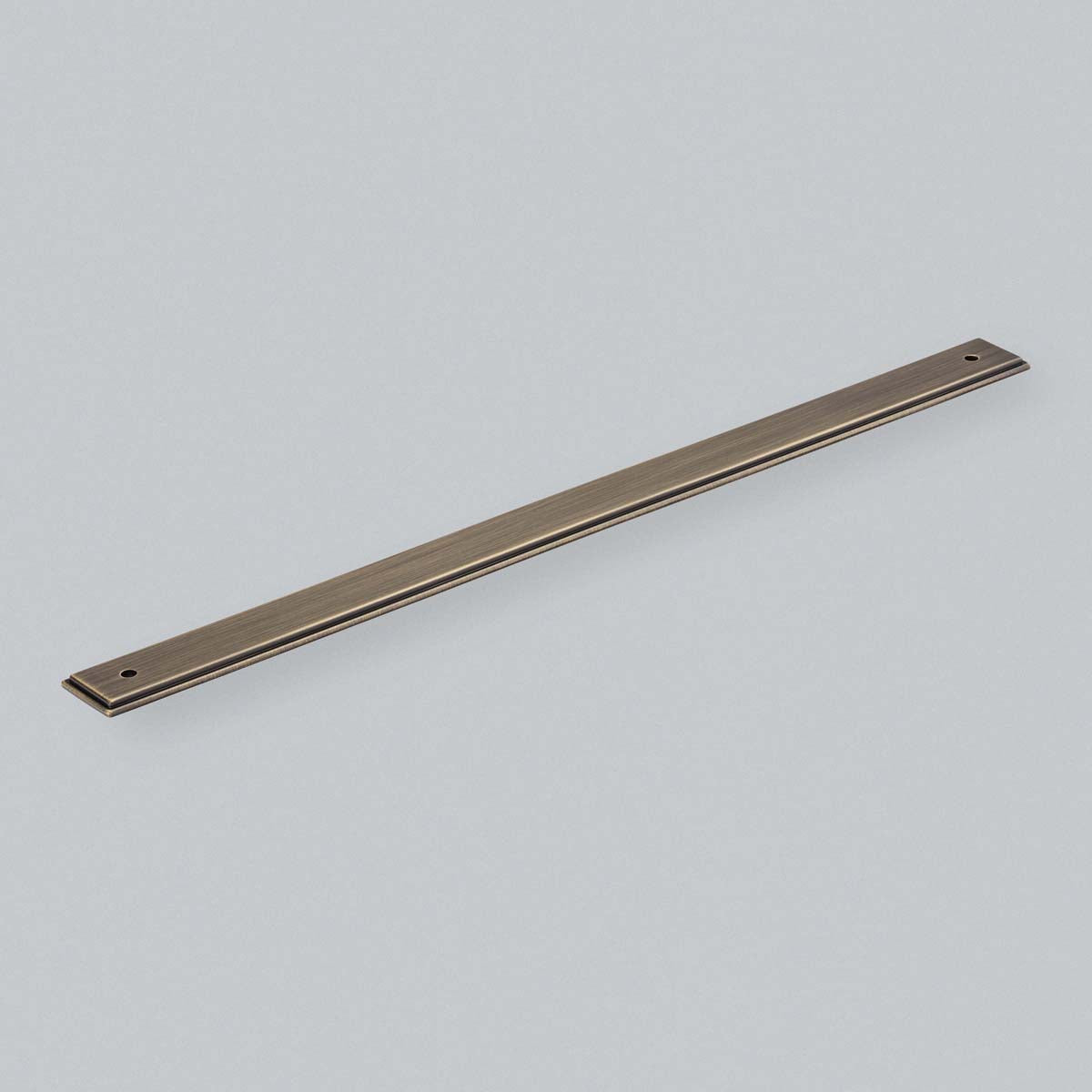 H&H BARRINGTON PULL BACKPLATE 320HC 350x25x4 DBRB - GU02BP320DBB