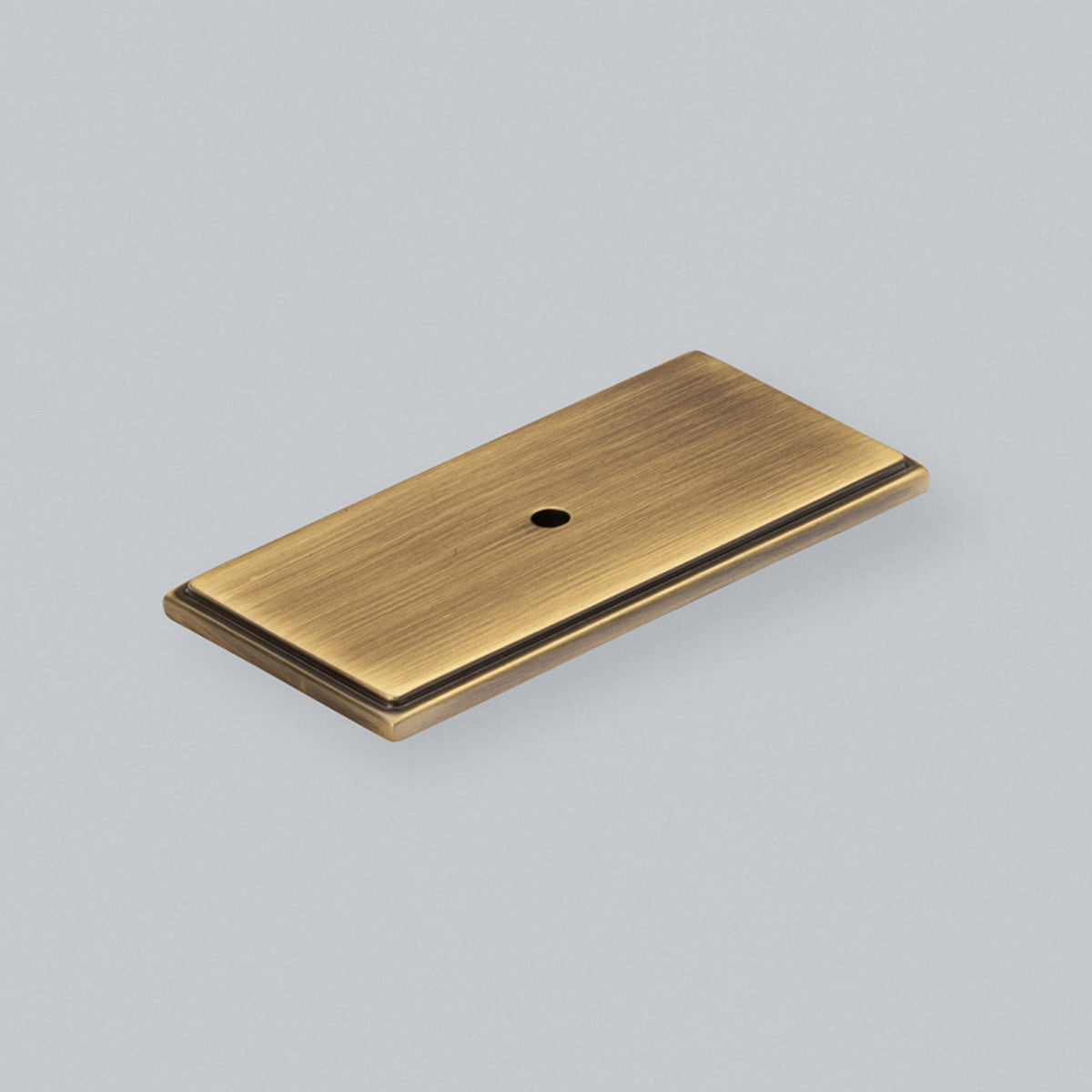 H&H CALLCOTT KNOB BACKPLATE 76x38x4 DBR - GCALBP076DBB