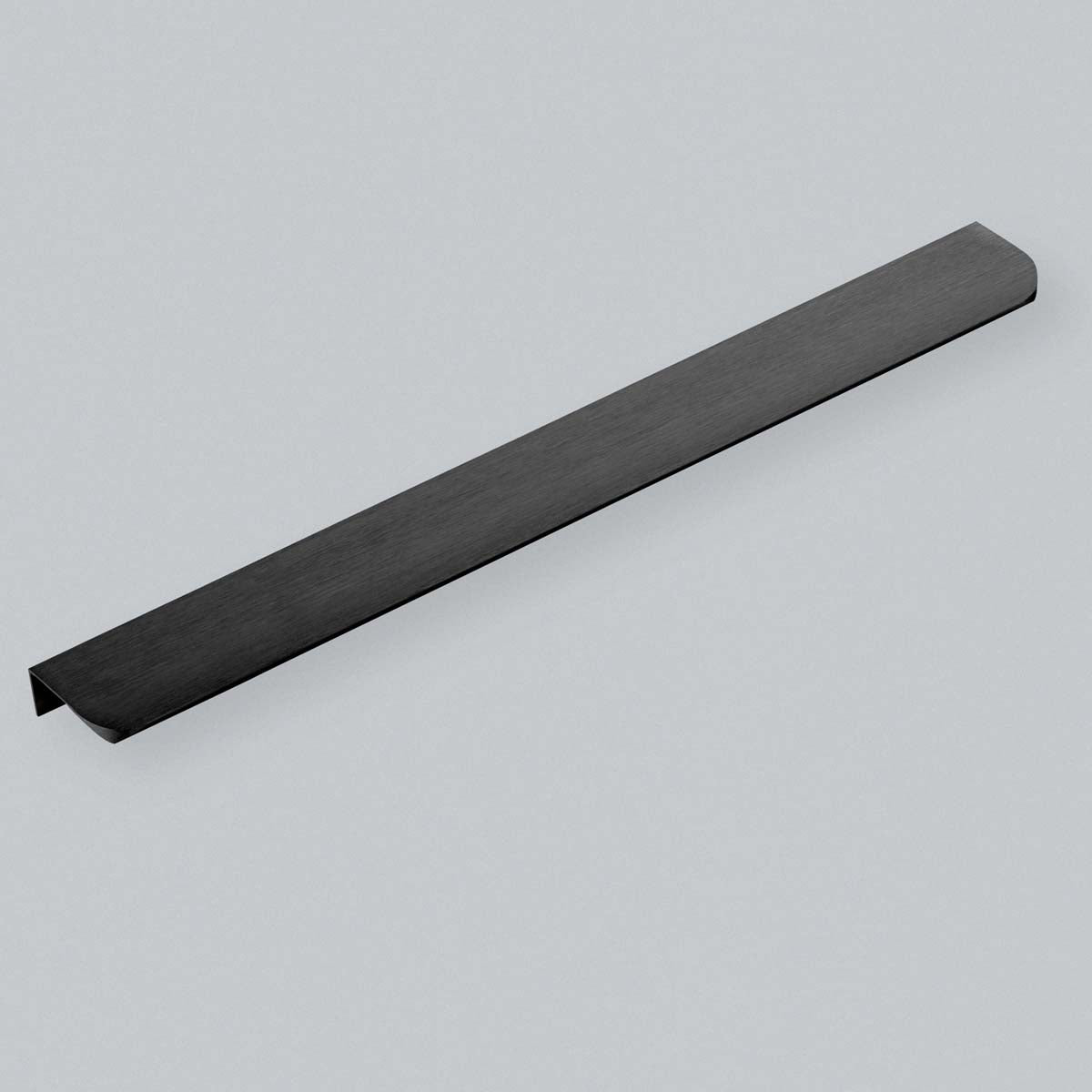 H&H EDISON PROFILE HANDLE 256HC 350x18x41 MBK - GEDP256MBL