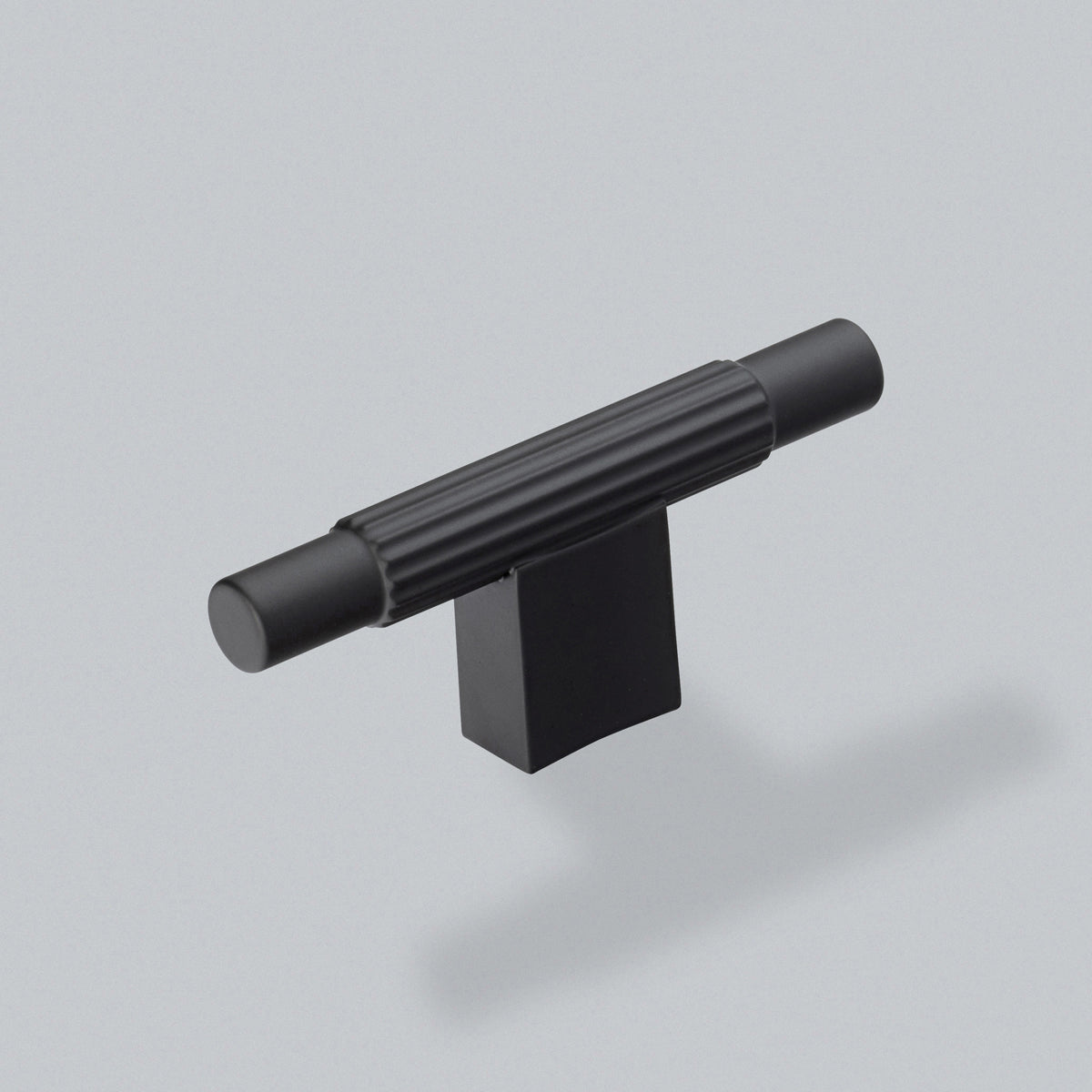 H&H HUDSON T-BAR KNOB 80x12x33 MBK - GHUK080MBL