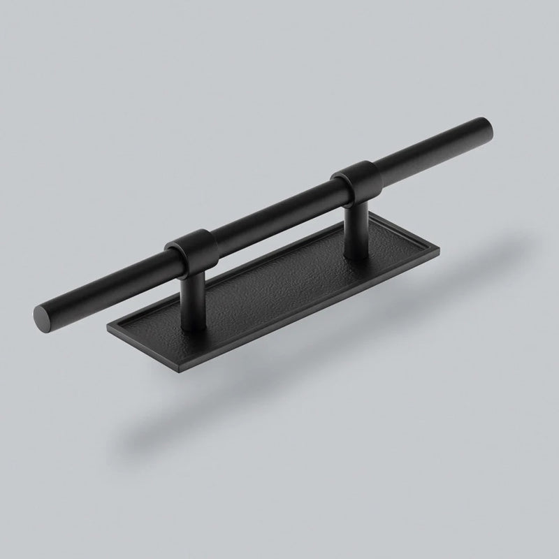 H&H BROKK PULL HANDLE 096HC D13x50x260x42 MBK - GBRP096MBL