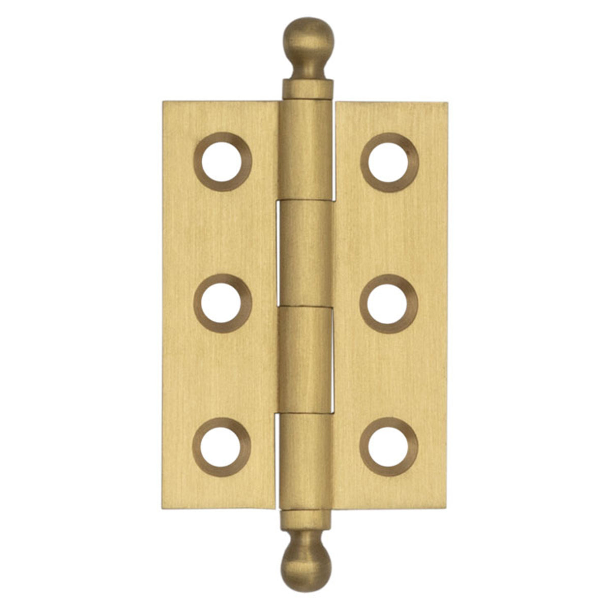 HOXTON FINIAL CABINET HINGE 50x35x6 BRS/SBR