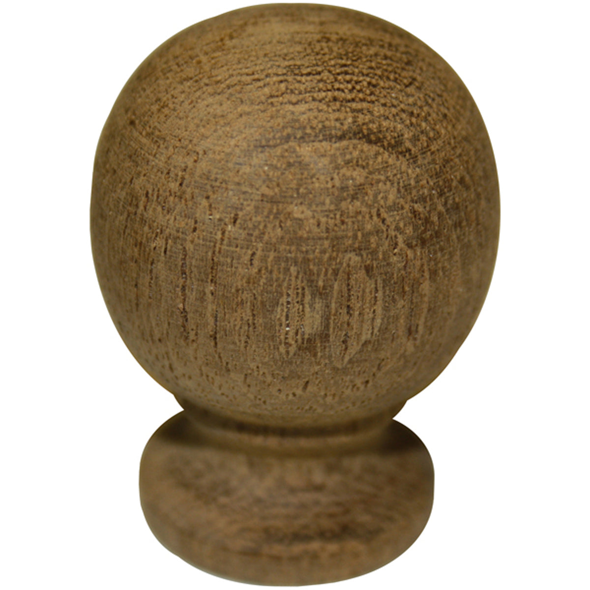 WOODEN BALL KNOB D30x41 TEAK PACK OF 50