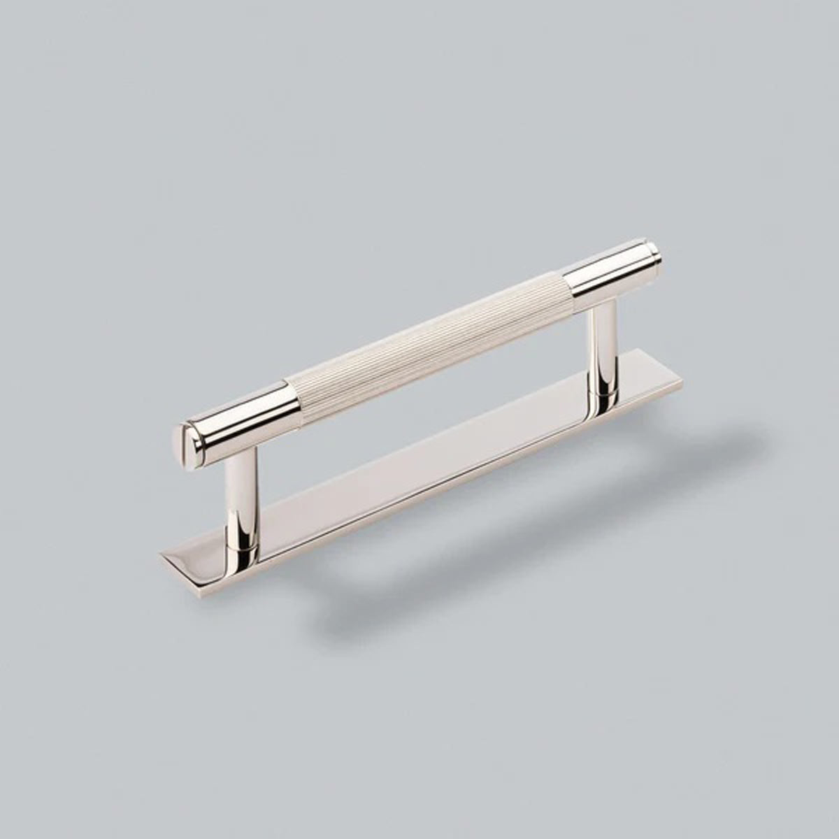 H&H TREW PULL HANDLE & BACKPLATE 128HC D16x171x22x50 PNP - GTREP128PN