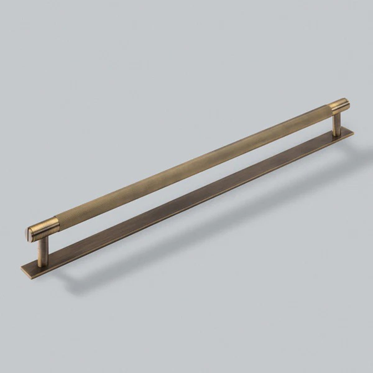 H&H TREW PULL HANDLE & BACKPLATE 448HC D18x491x24x52 DBB - GTREP448DBB
