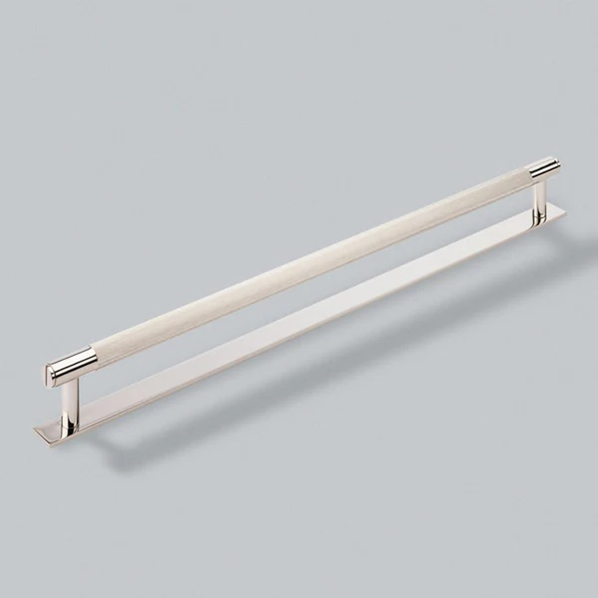 H&H TREW PULL HANDLE & BACKPLATE 448HC D18x491x24x52 PNP - GTREP448PN
