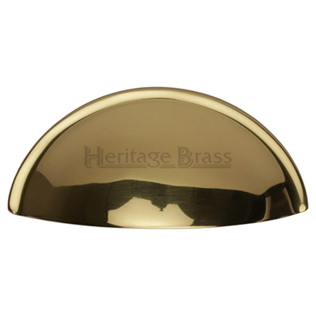DRAWER PULL HALFMOON 57HC 85 PBR by M MARCUS LTD