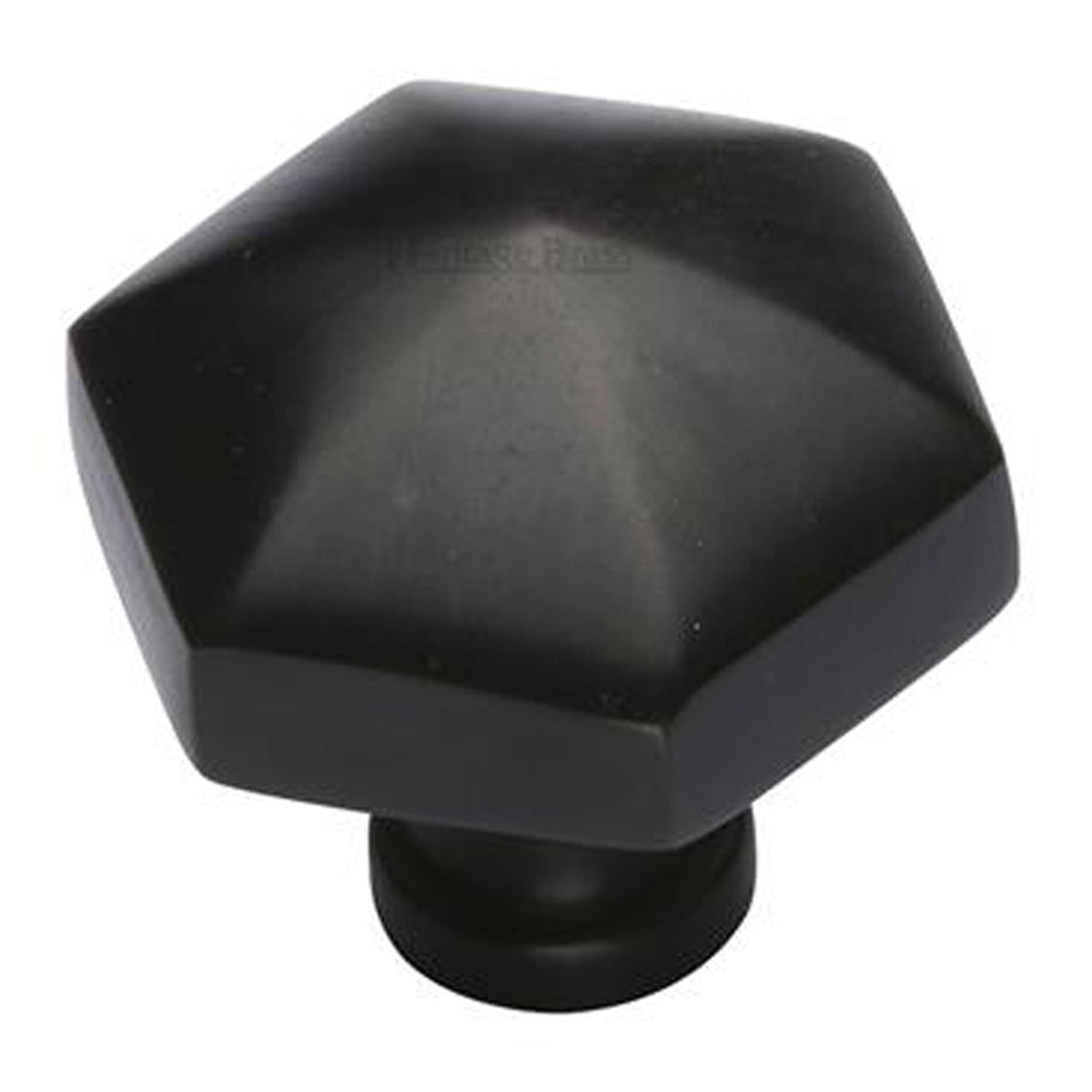 CABINET KNOB HEXAGON 32 MBK