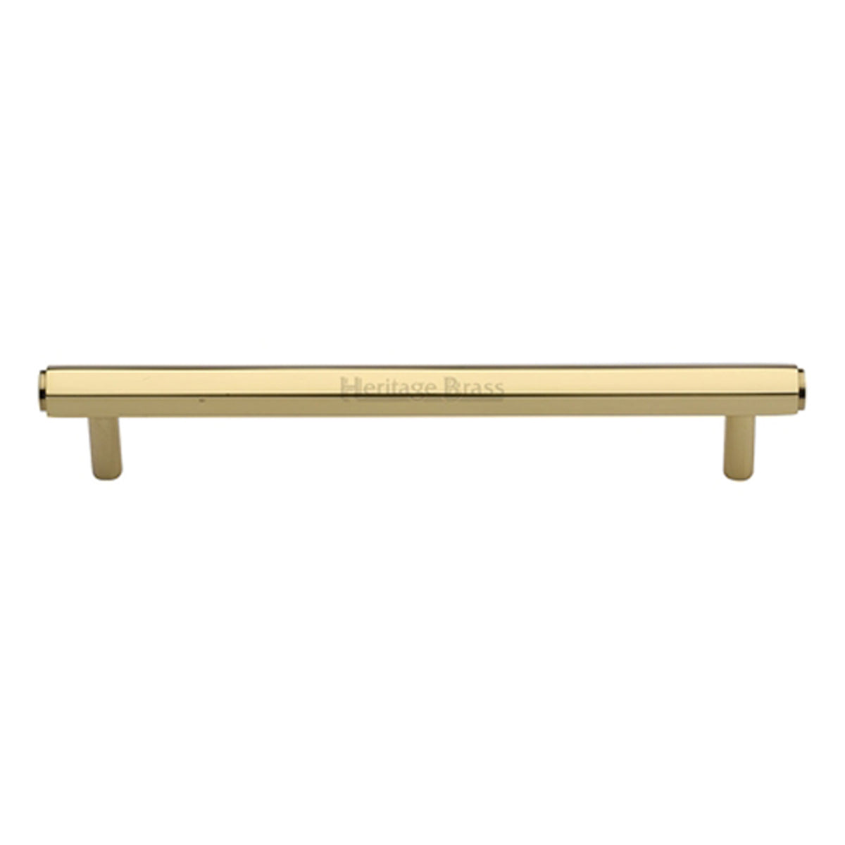 CABINET PULL HEX PROFILE 160HC PBR by M MARCUS LTD
